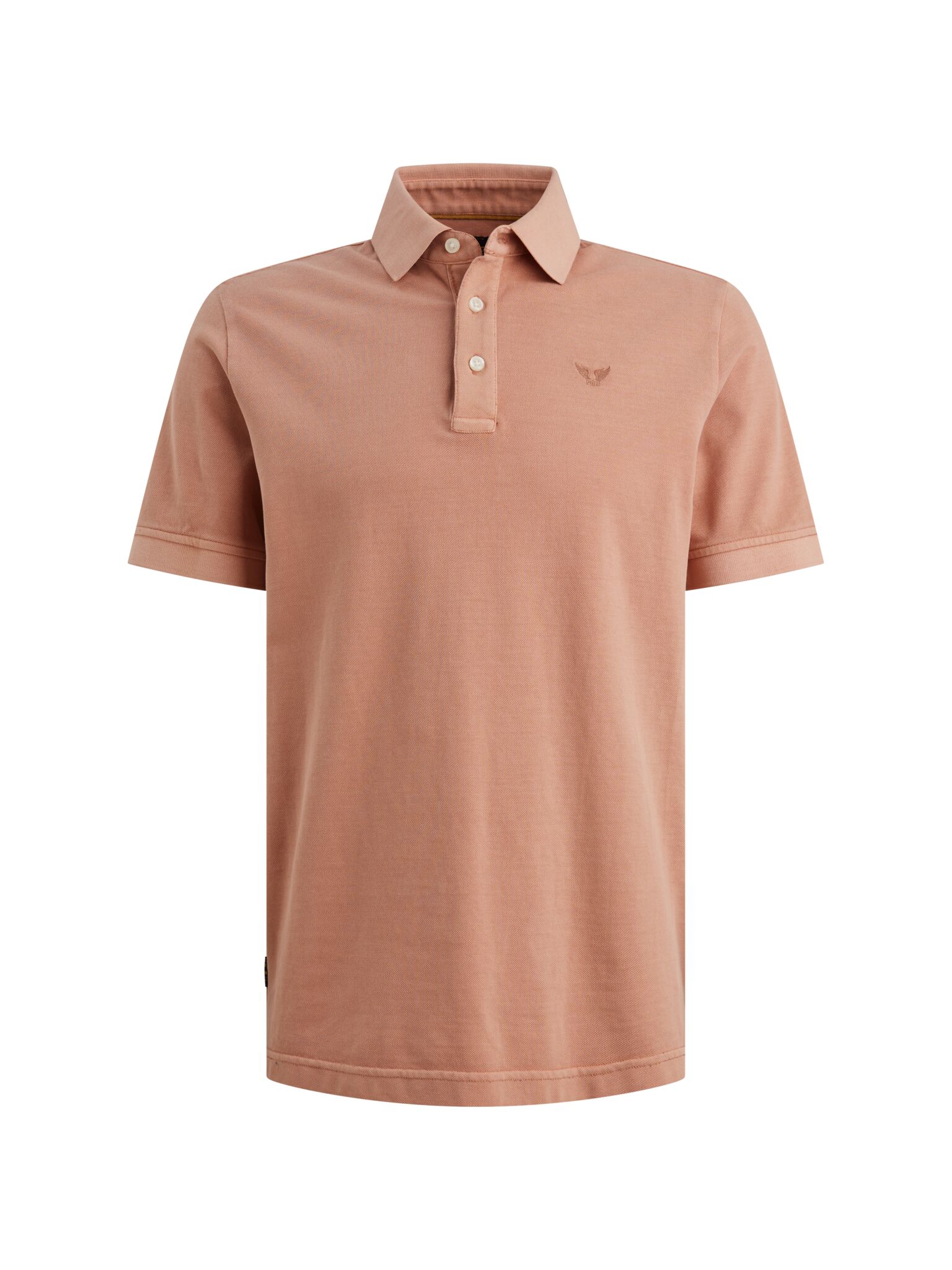 Short sleeve polo pique garment dy #3