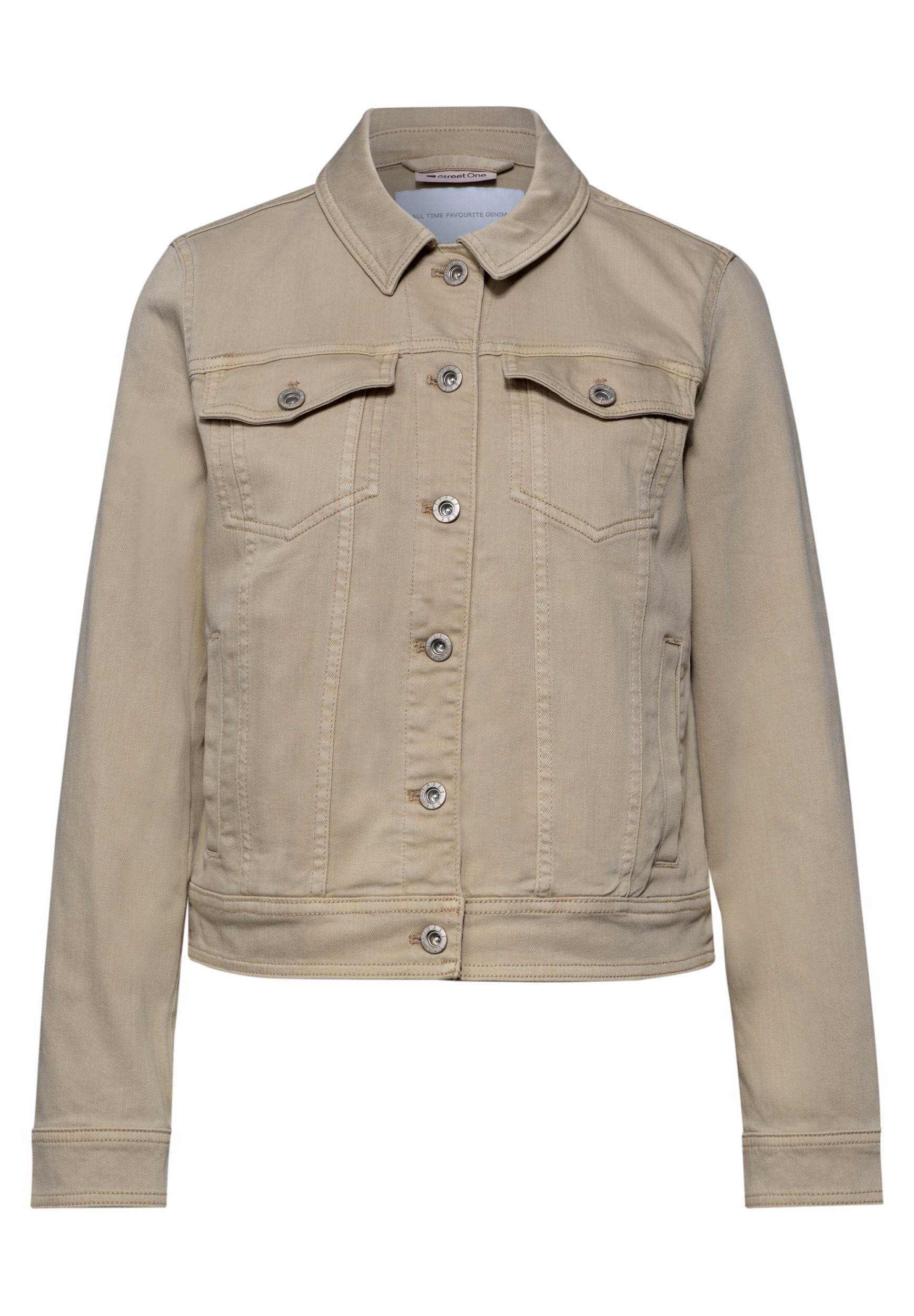 QR Style Jacket.beige washed #1