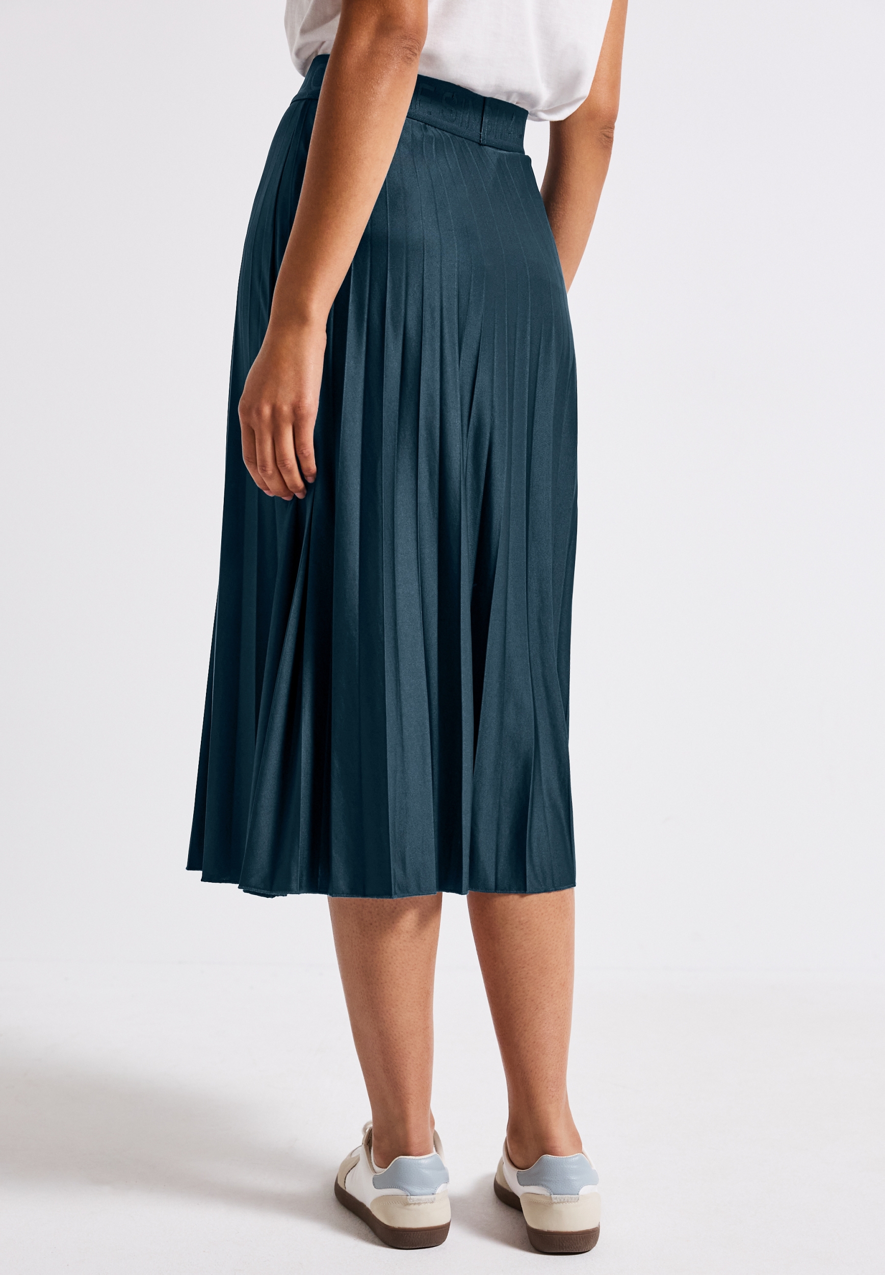 Midi skirt Plissée solid #4