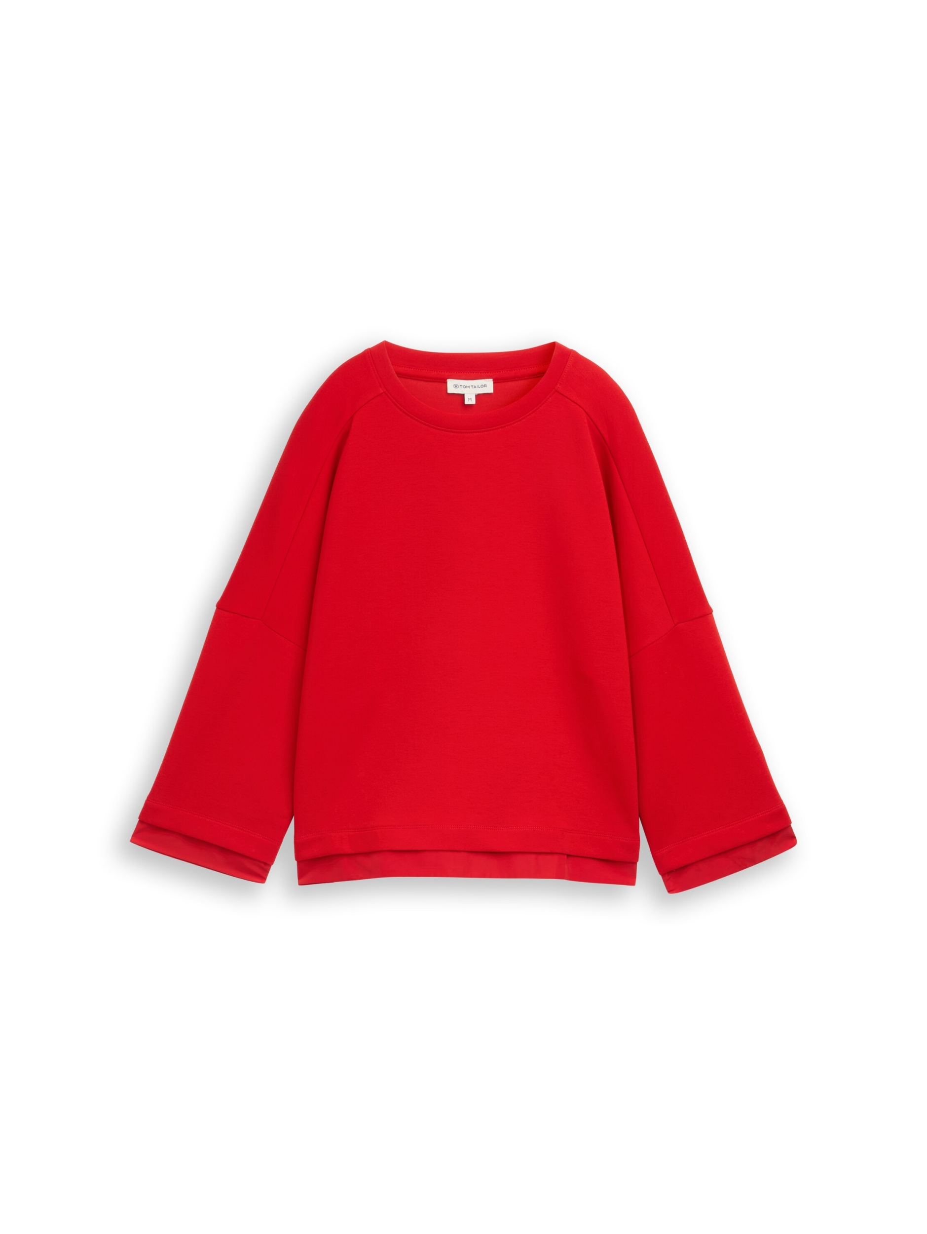 Sweatshirt boxy shape nylon de #1
