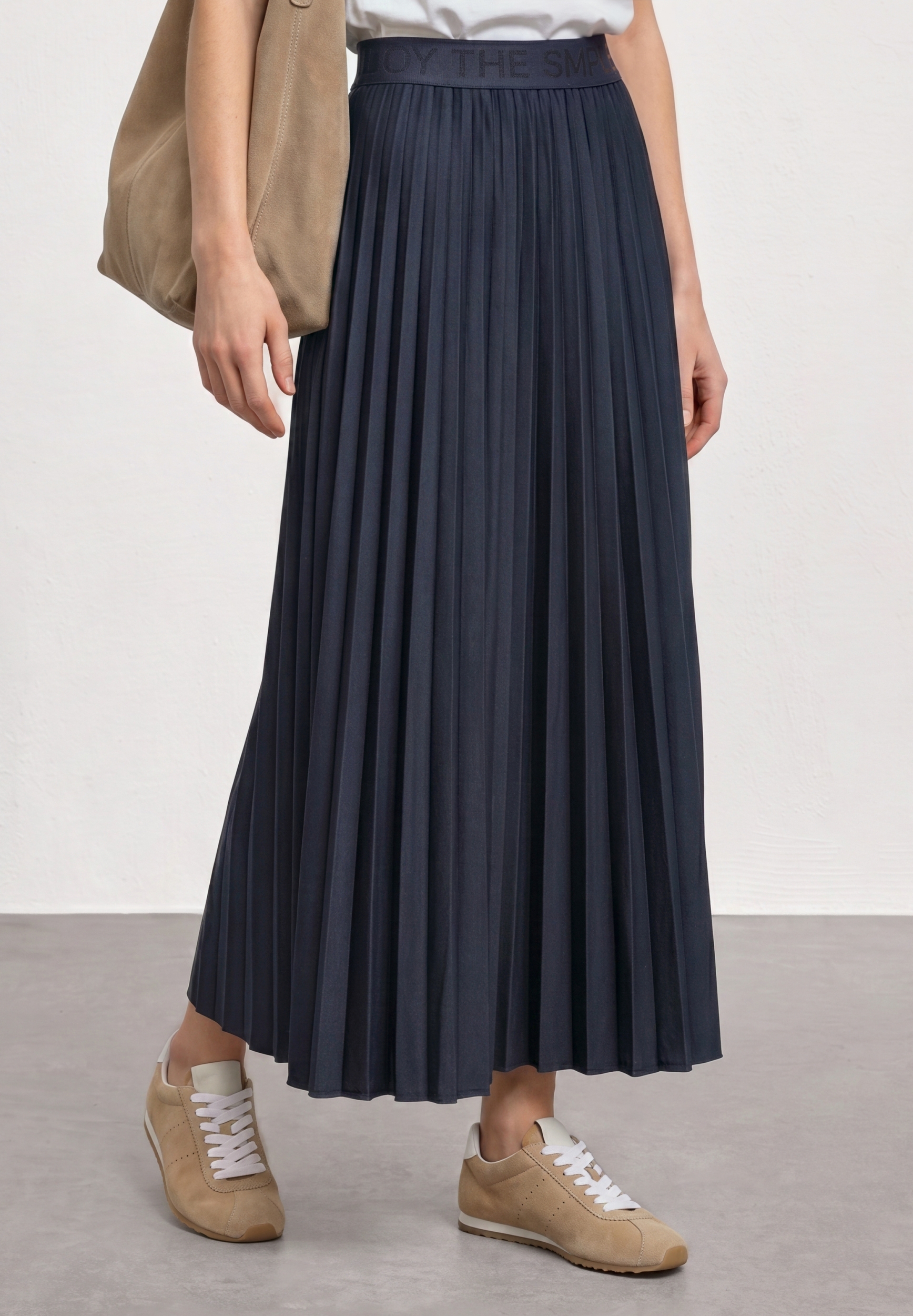 Midi skirt Plissée_solid #3