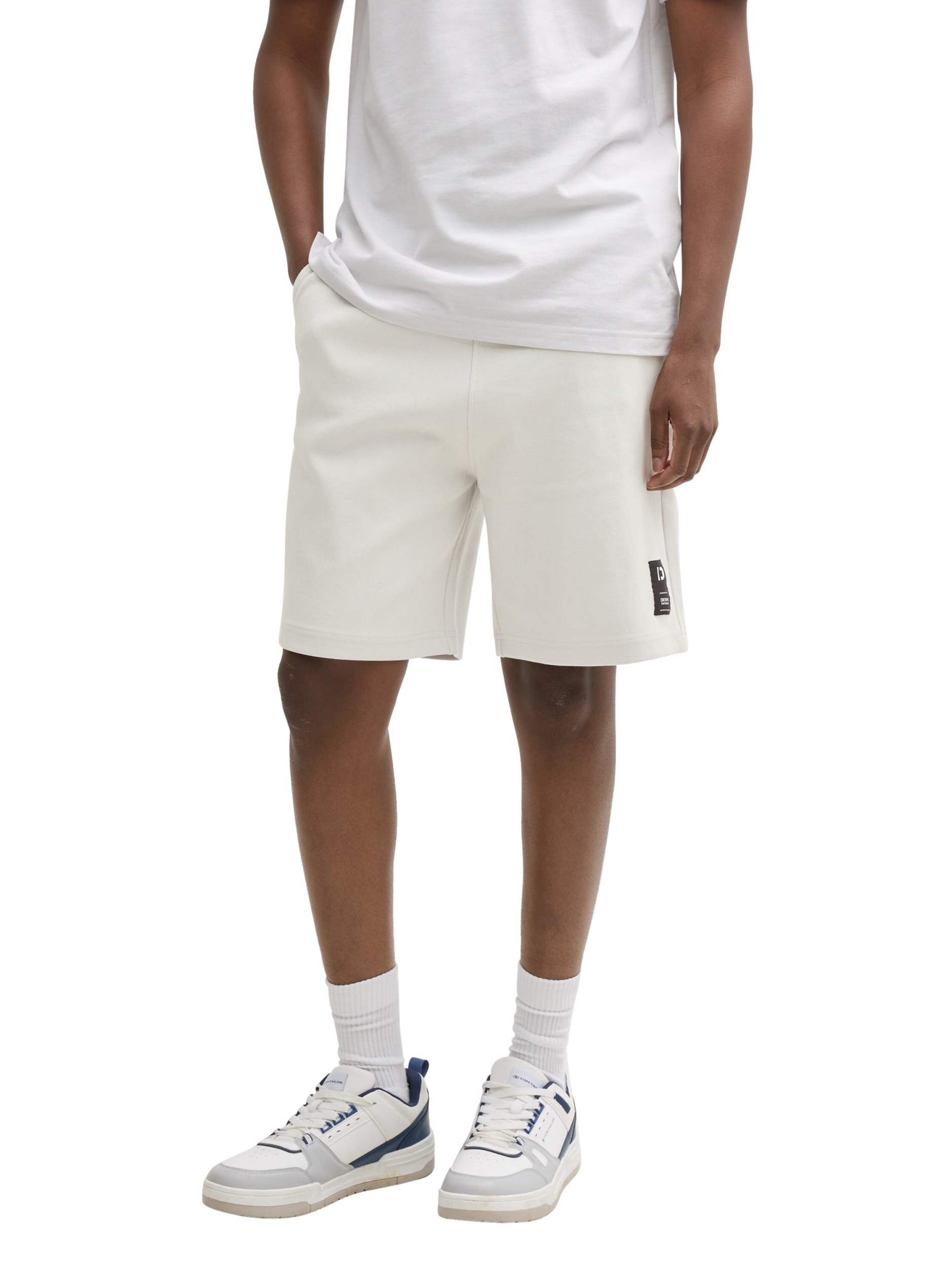 relaxed structured sweatshorts #2
