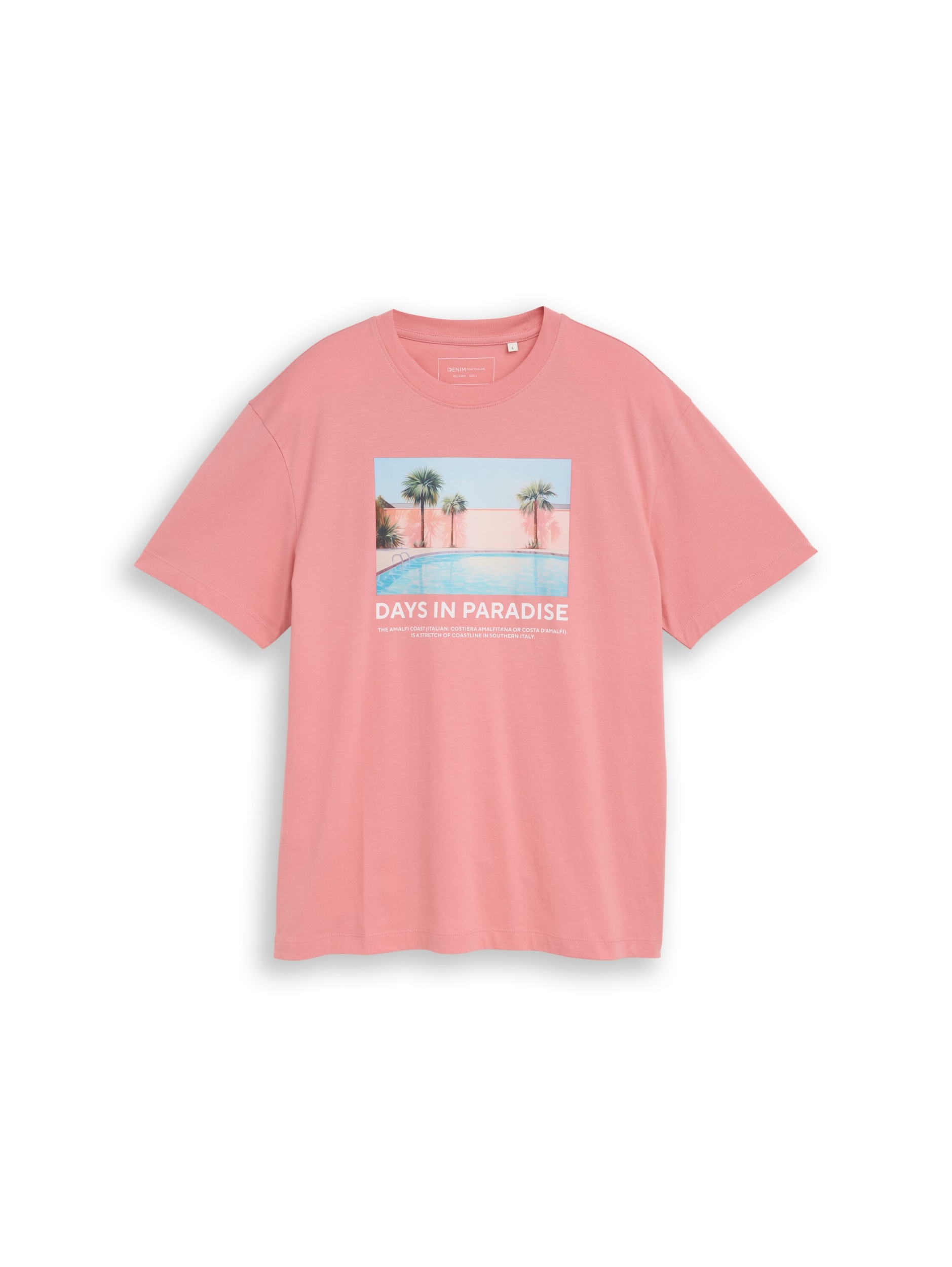 relaxed photo print t-shirt #1