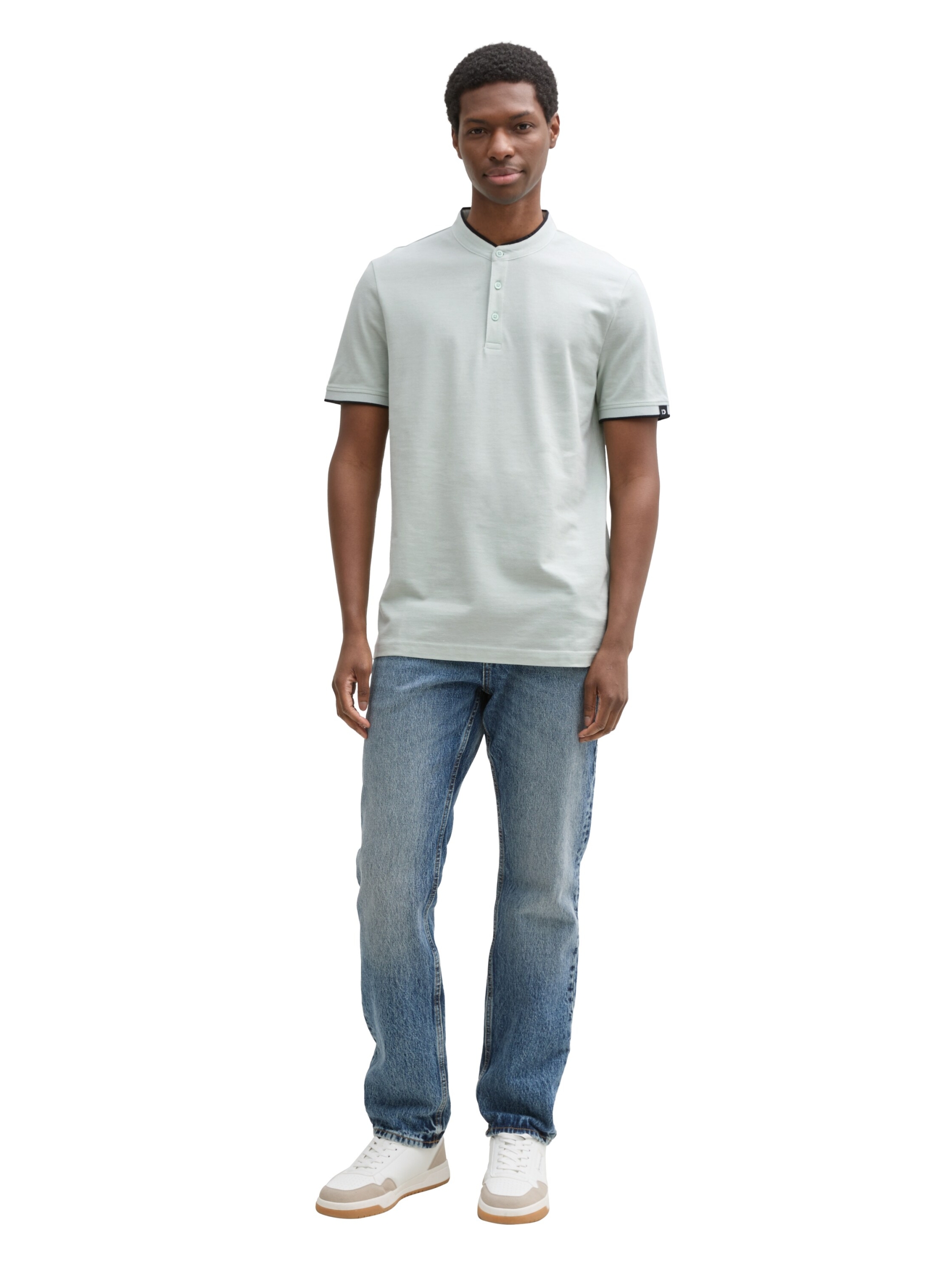 stand up collar polo #2