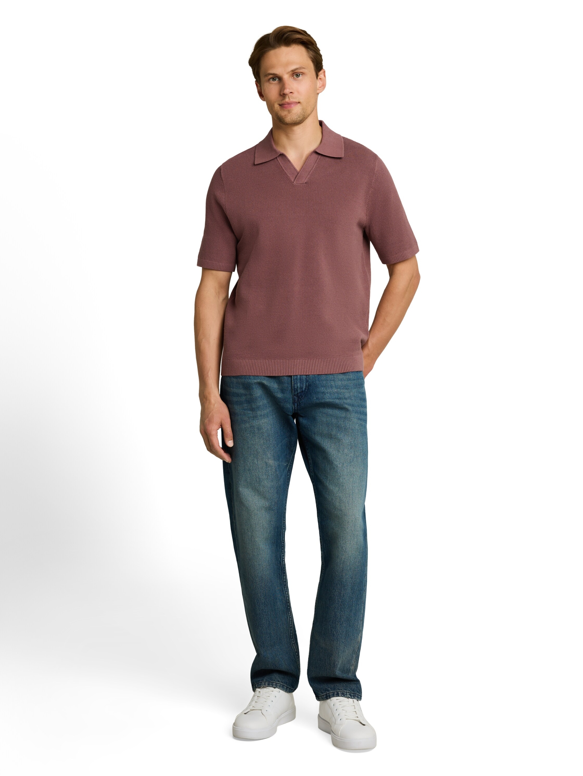 pique knit polo #3