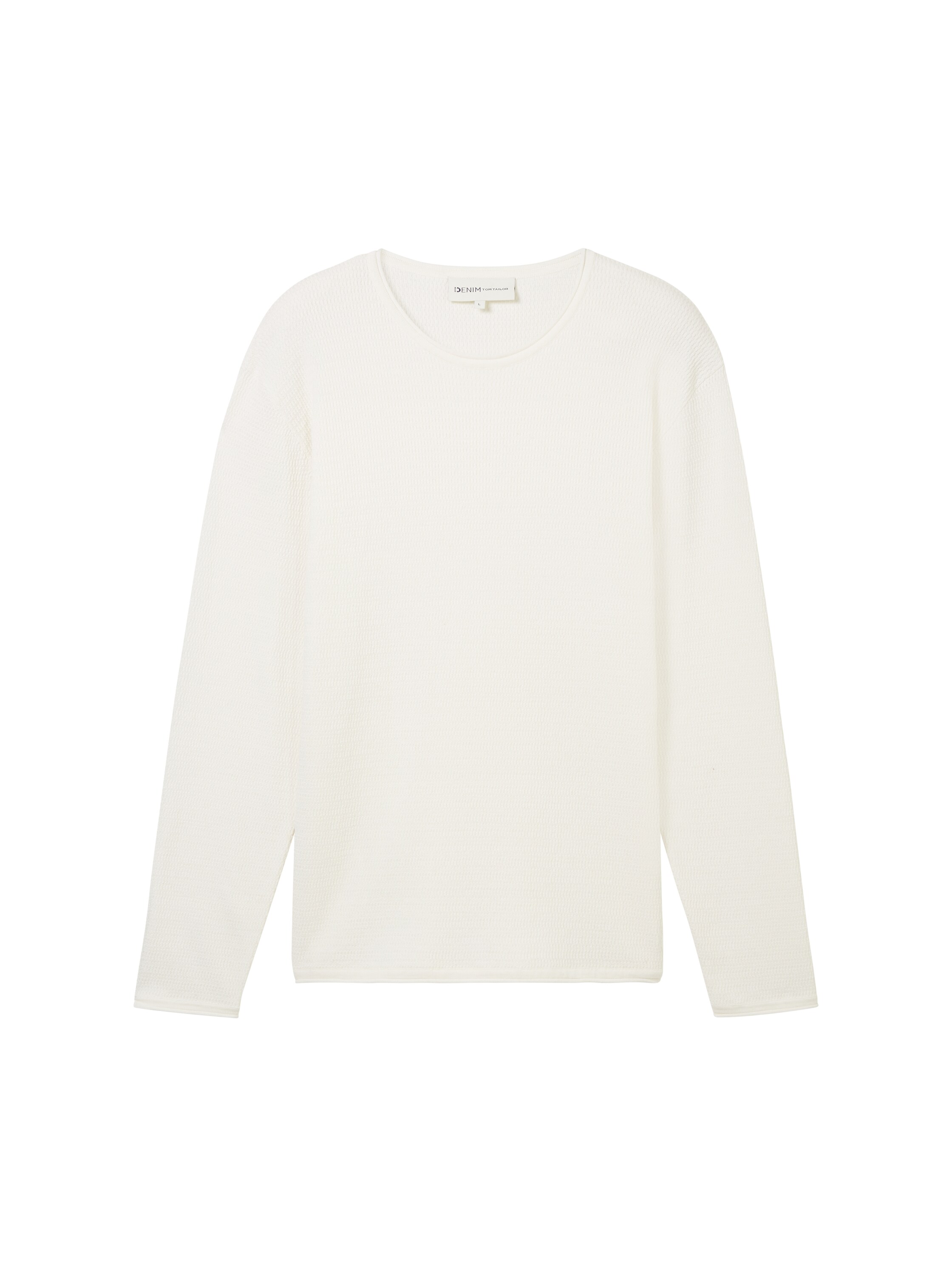 Strukturierter Pullover