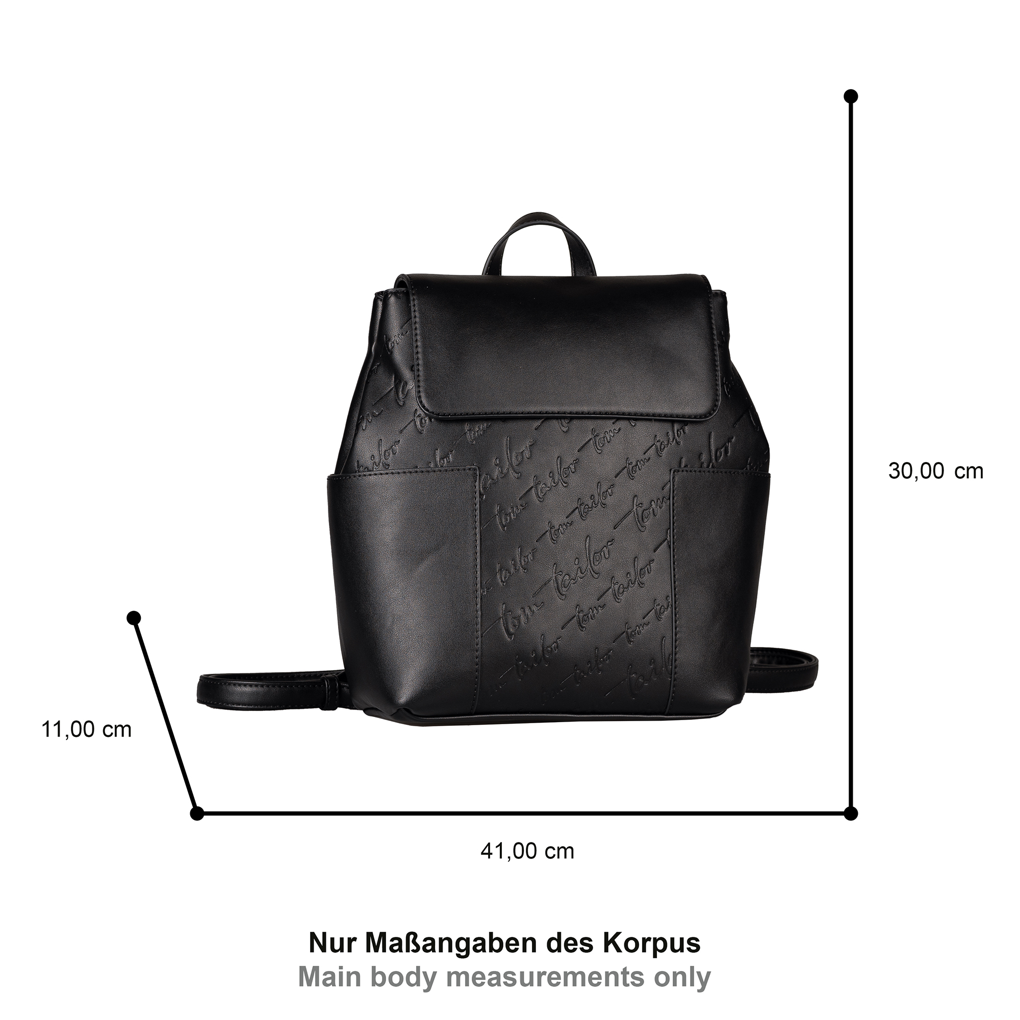 Wendi, Backpack M, black #5