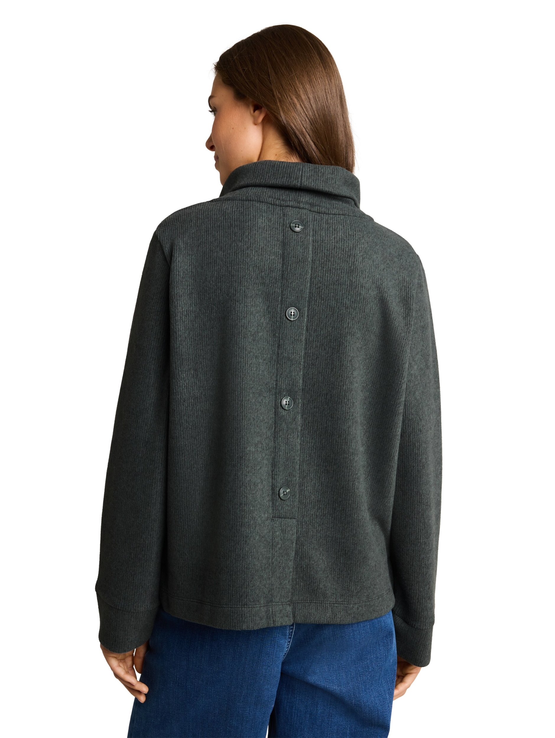 Sweatshirt wide roll neck cosy #4