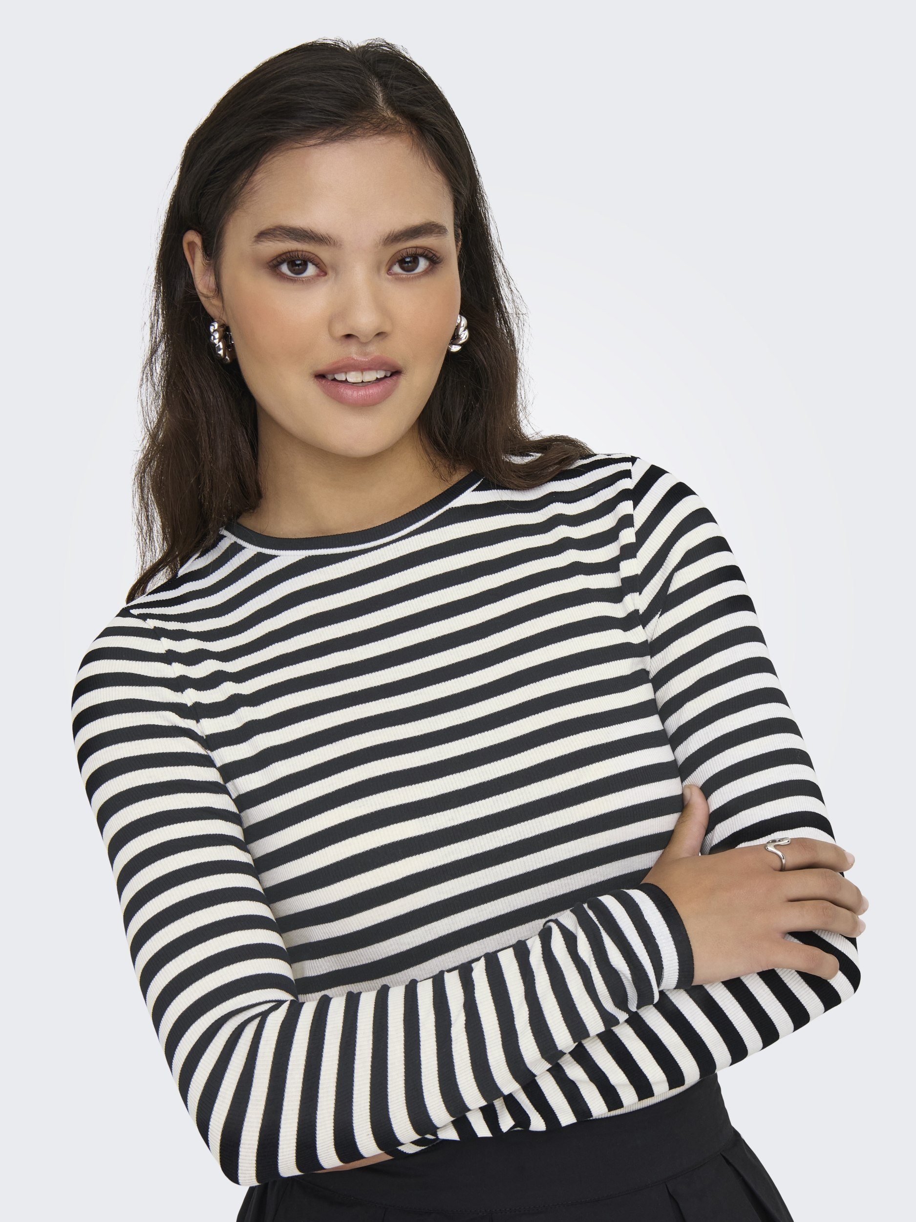 ONLMAI STRIPE L/S TOP JRS NOOS #6