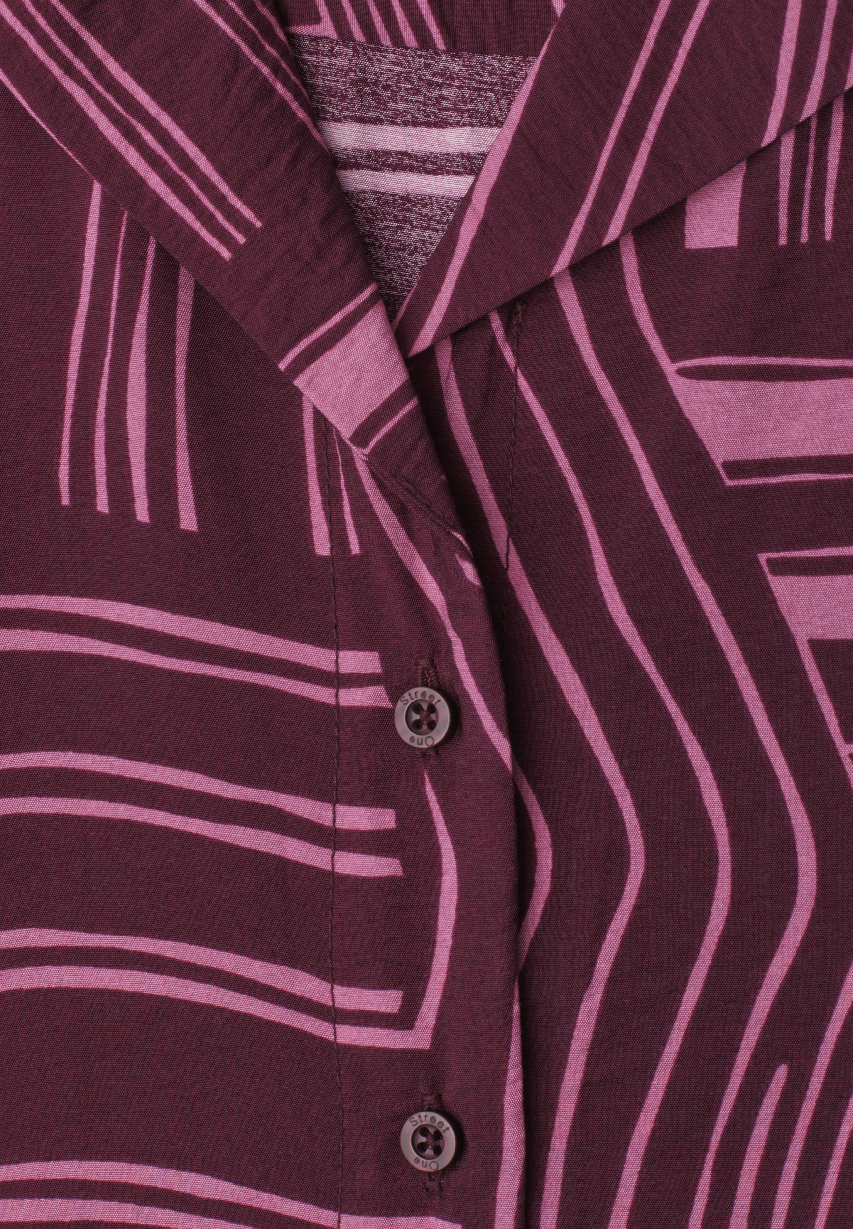 Bowling collar Shirt Dress_AOP #2