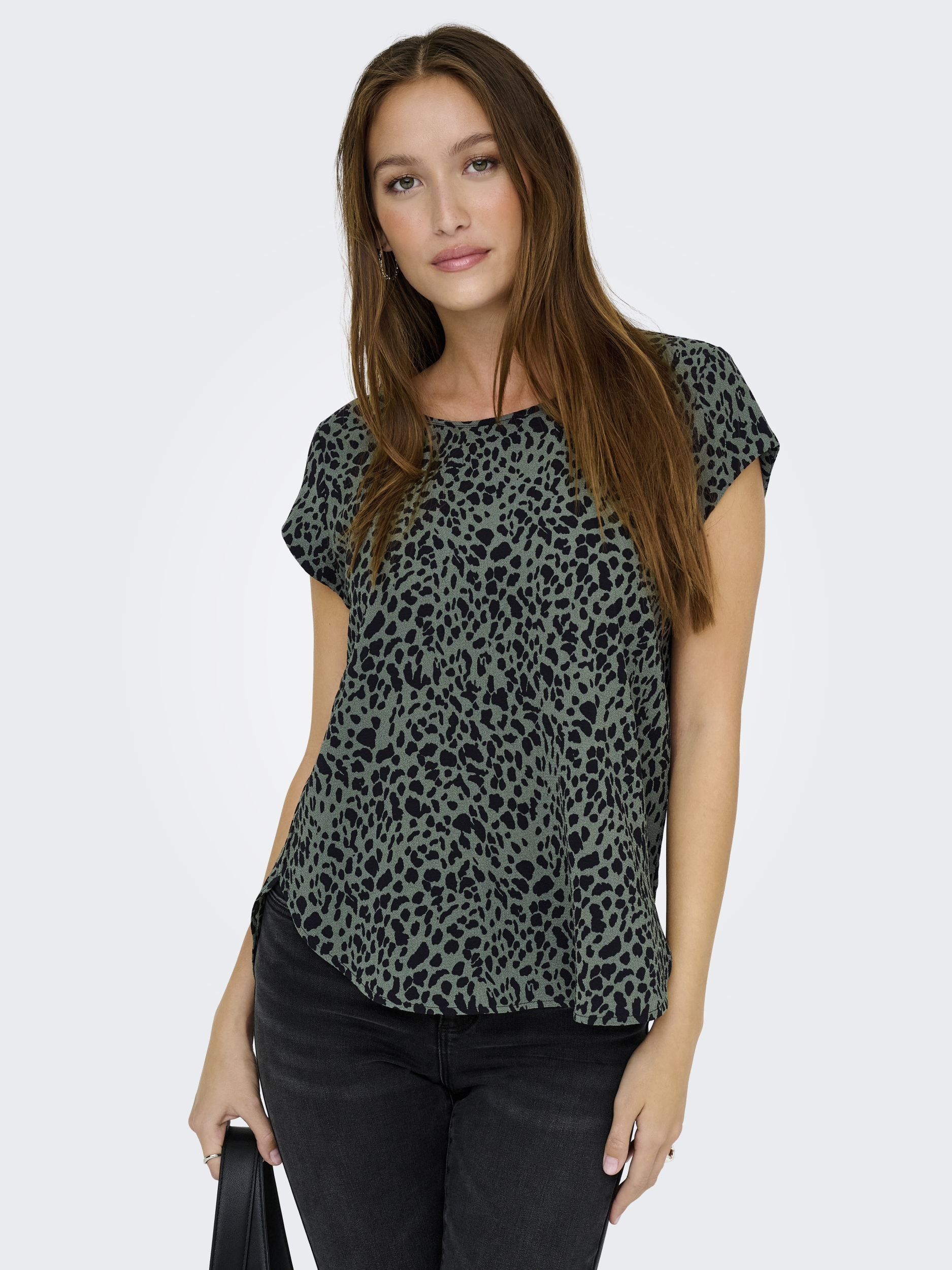 ONLVIC S/S AOP TOP NOOS WVN #6