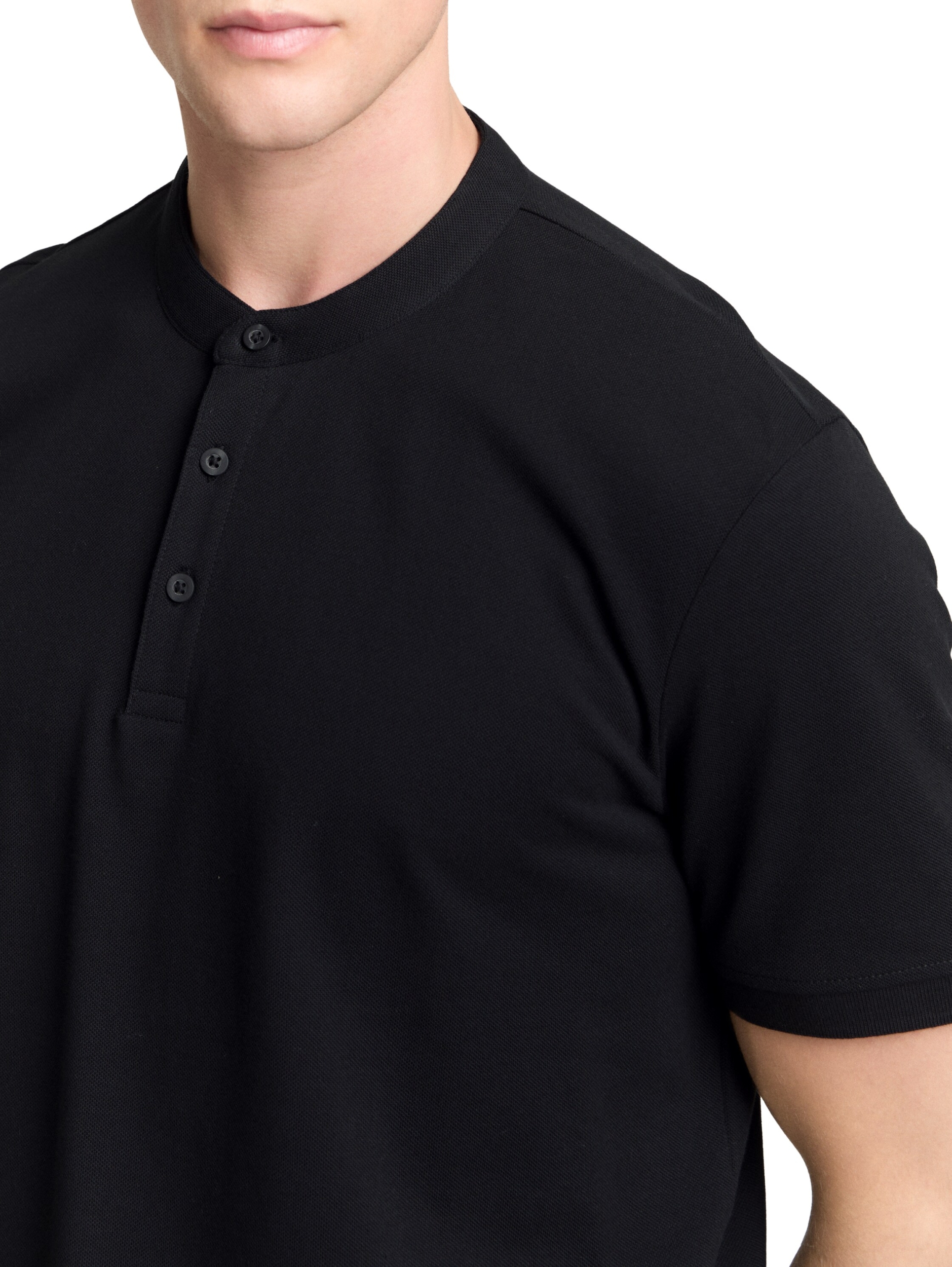 stand up collar polo #6