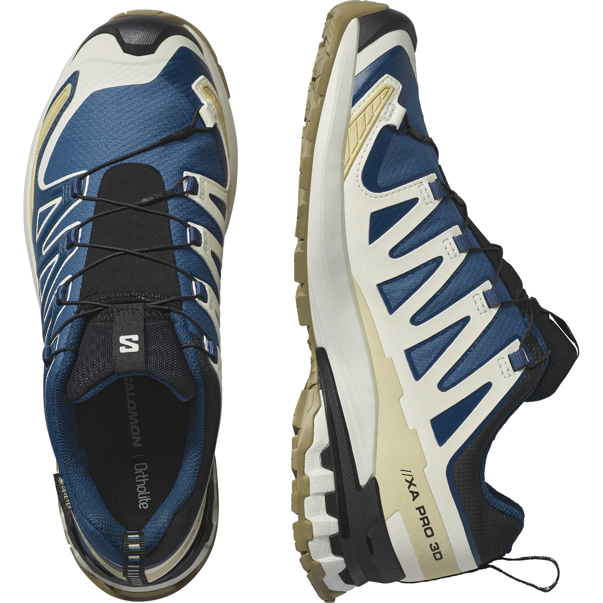 SHOES XA PRO 3D V9 GTX Dark B/Icicle/Alo #6
