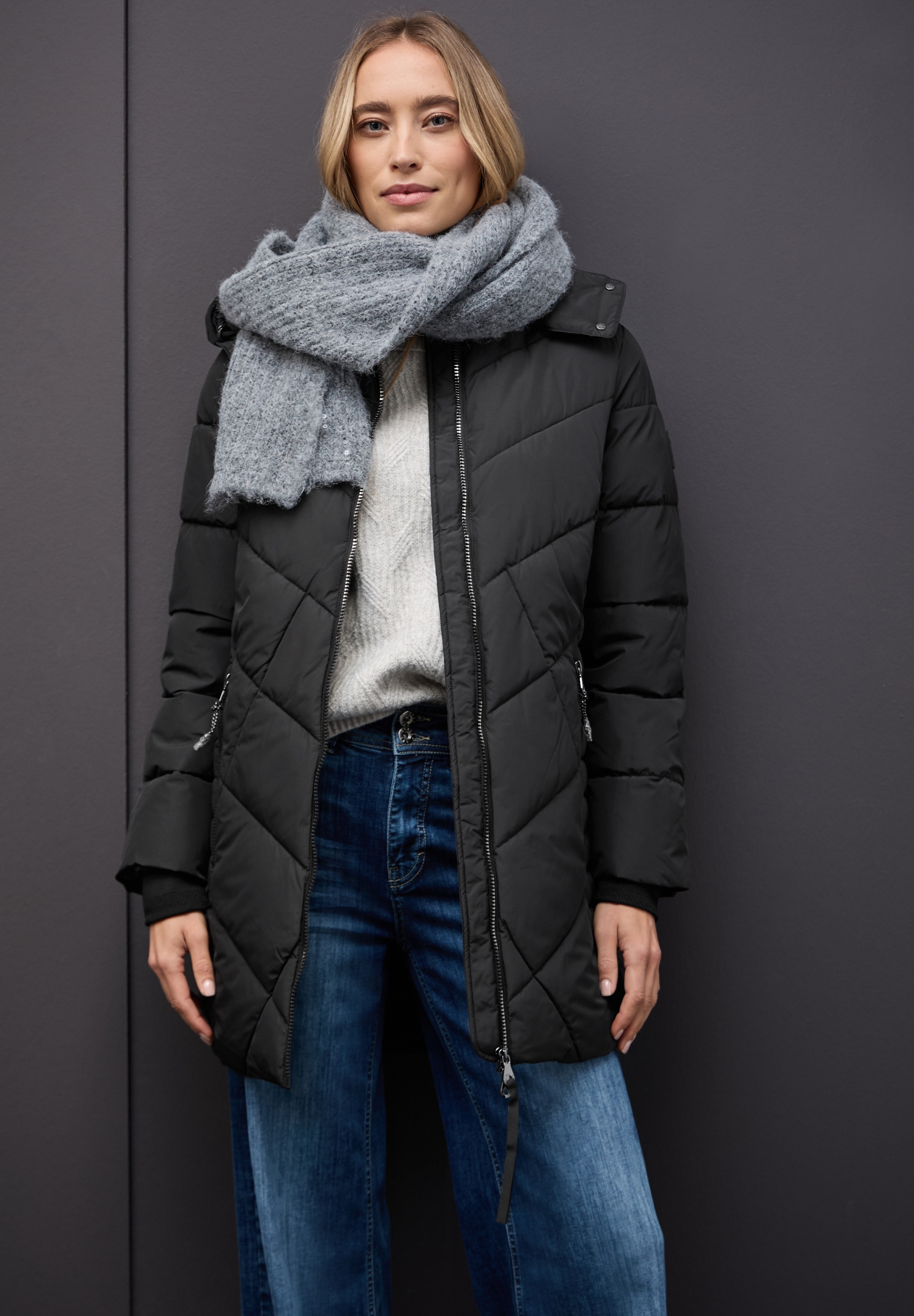 Mid Length Padded Jkt w. ECO T #7