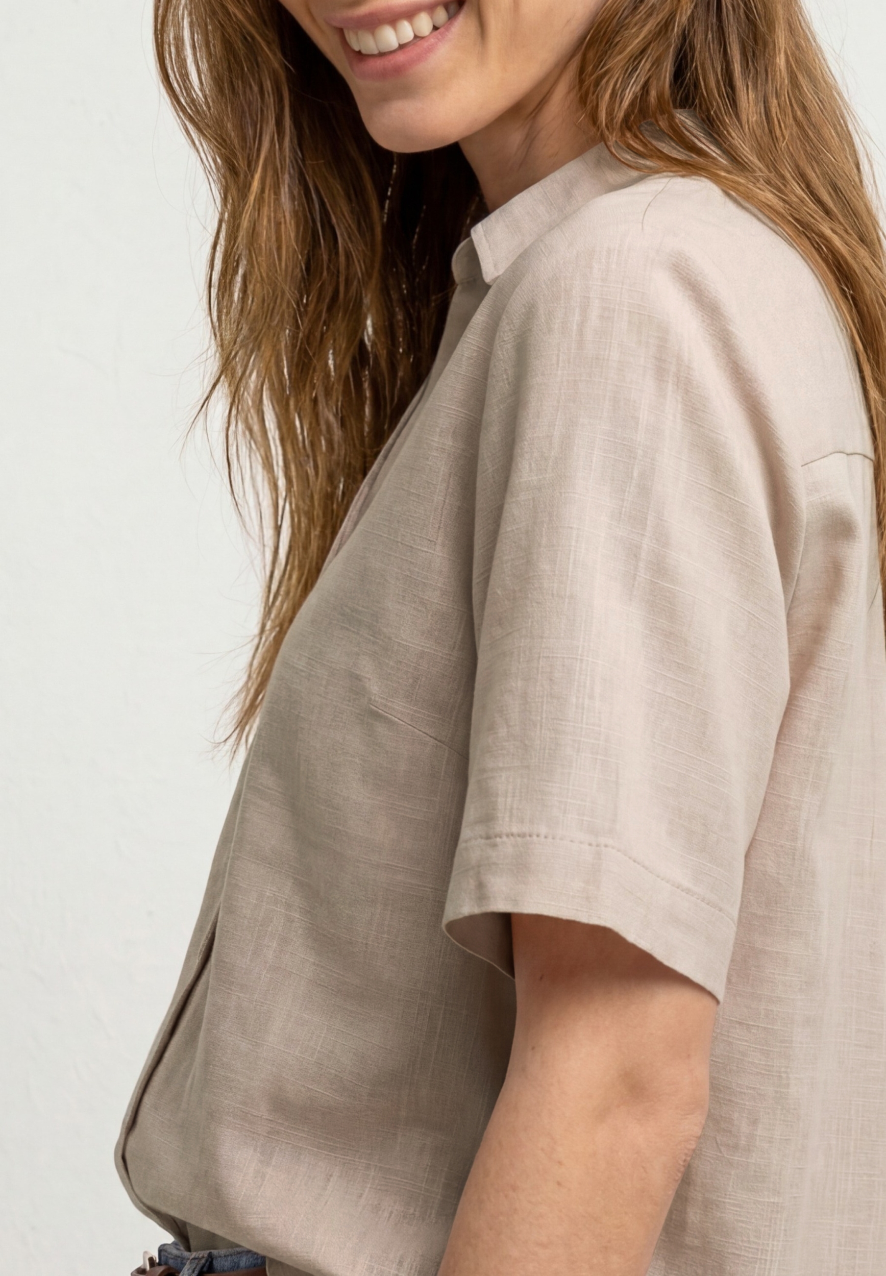 LTD QR buttoned shirtcollar bl #6