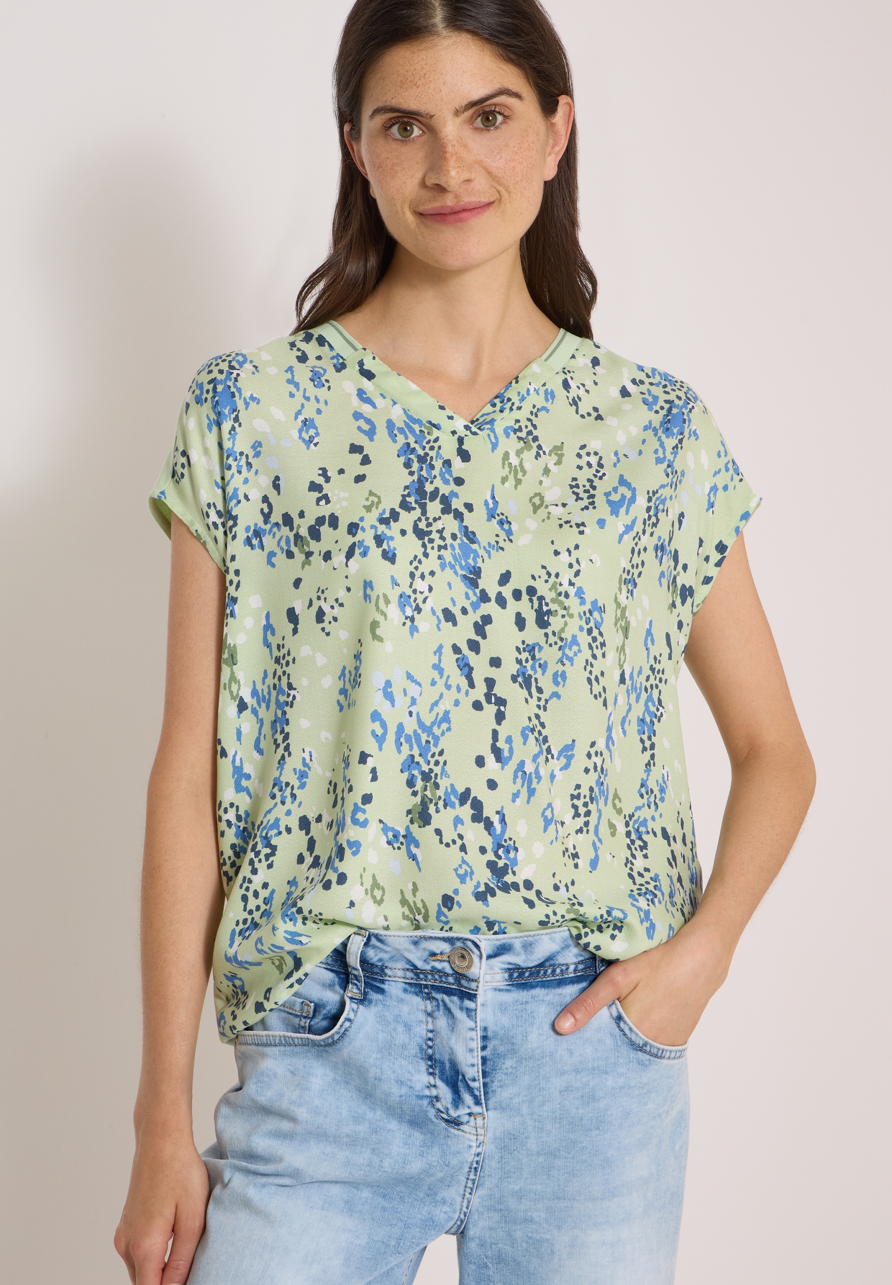 TOS AOP Mat-Mix Blouse #7