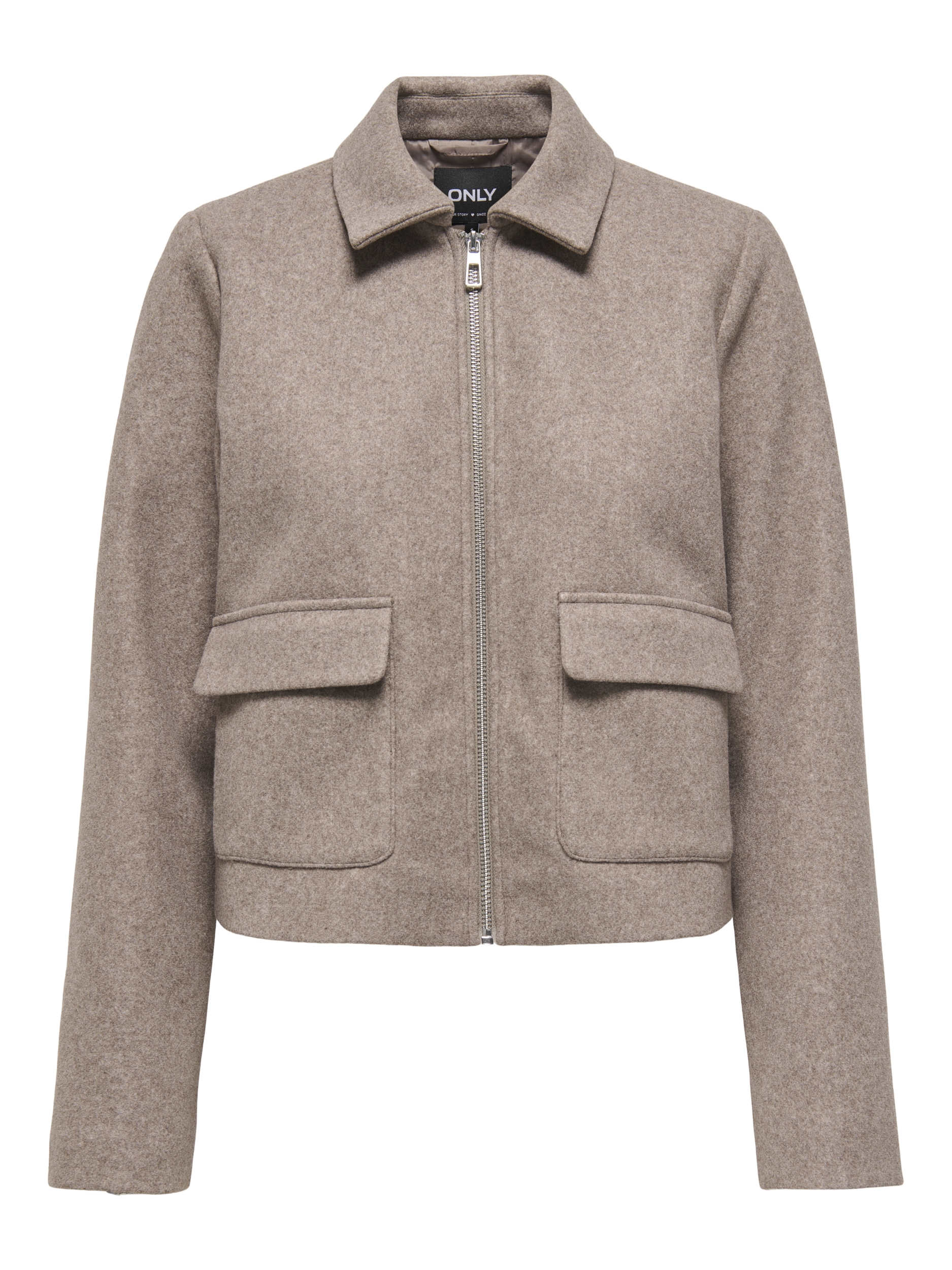 ONLVELA ZIP SHORT JACKET OTW #1