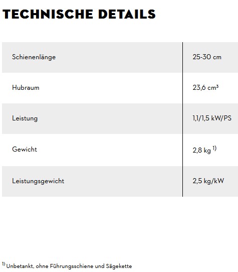 STIHL MS 151 C-E 25 cm / 71 PM3 #3