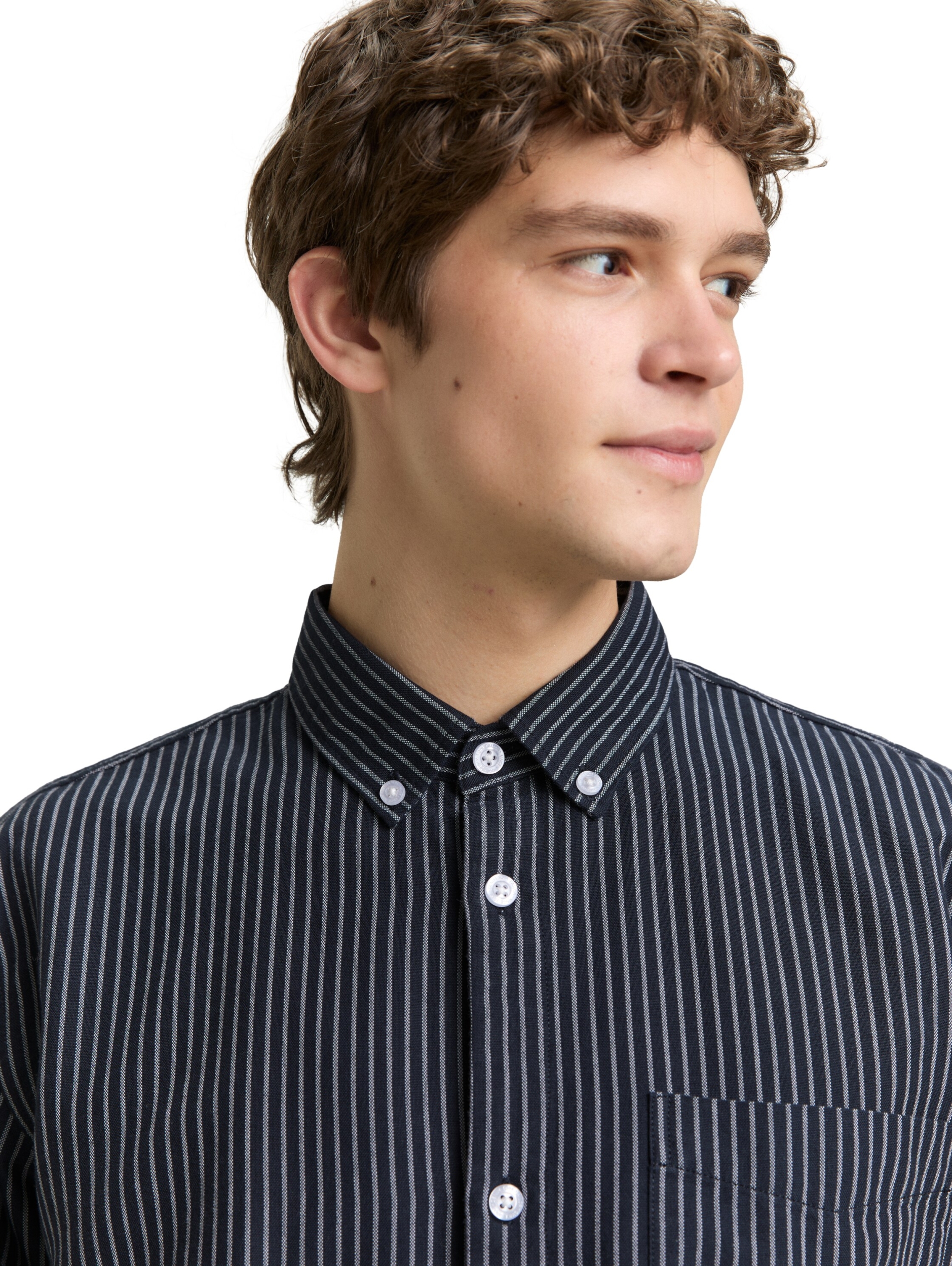 relaxed striped shirt #5