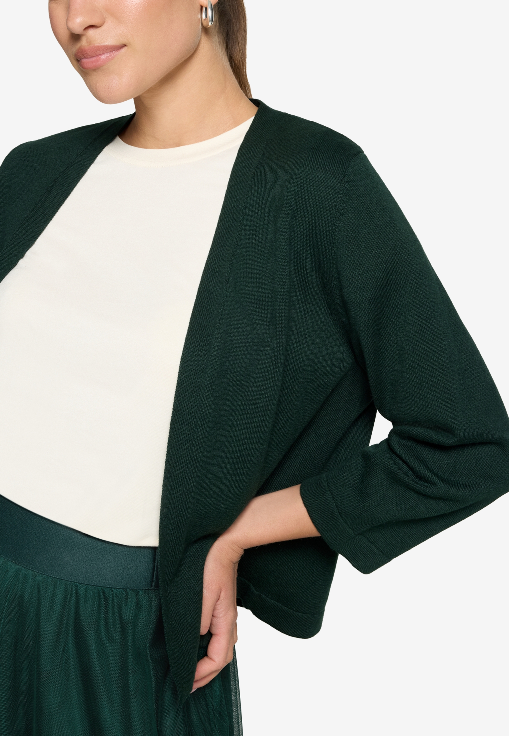 Strickjacke Kurz 3/4 Arm #5