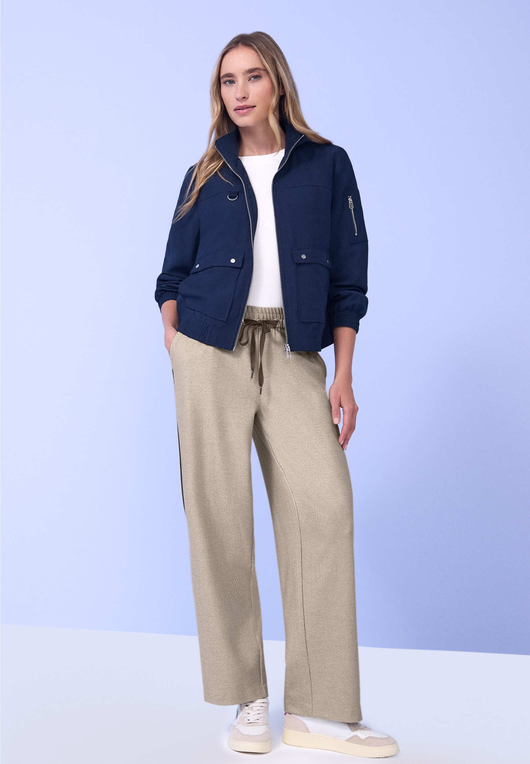 Straight Leg MW Pepita with Ga #7