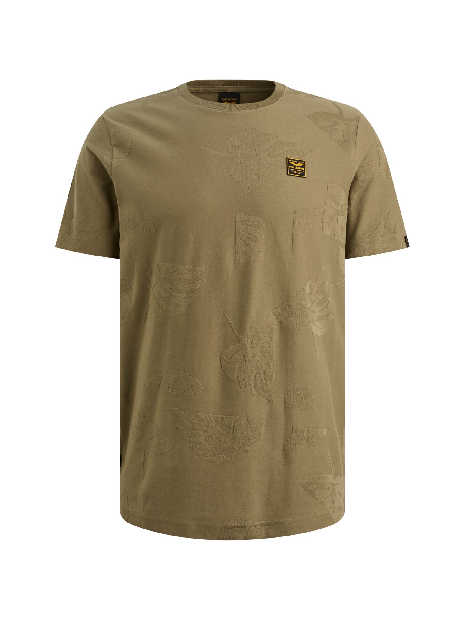 Short sleeve r-neck jacquard jerse #1
