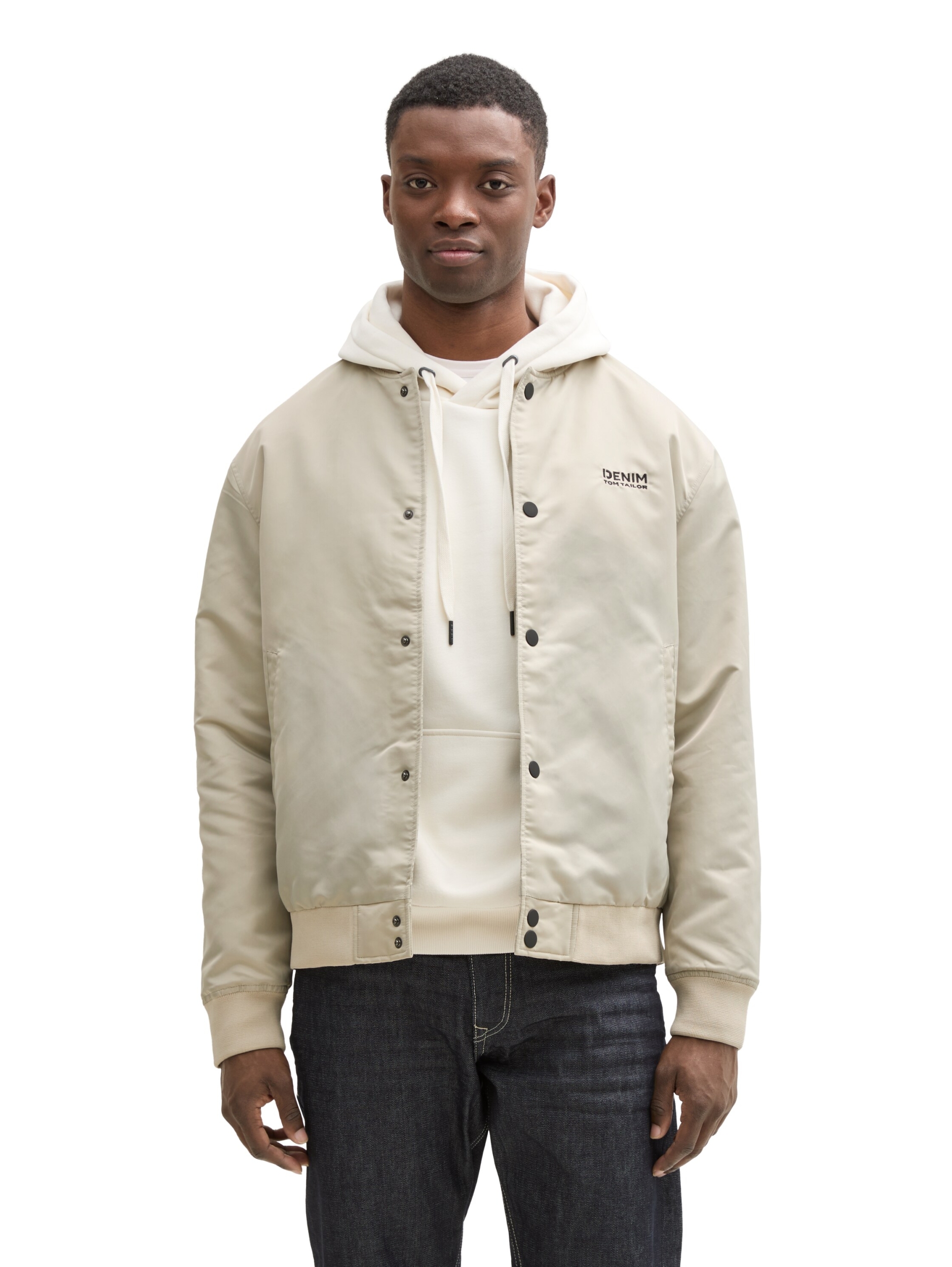 College Bomberjacke mit Logo-Stickerei #5