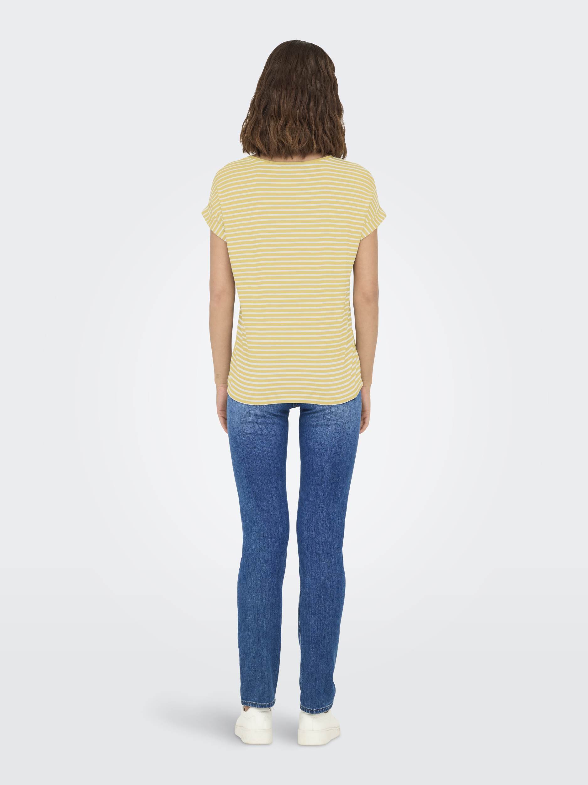 ONLMOSTER STRIPE S/S O-NECK TOP JRS NOOS #3