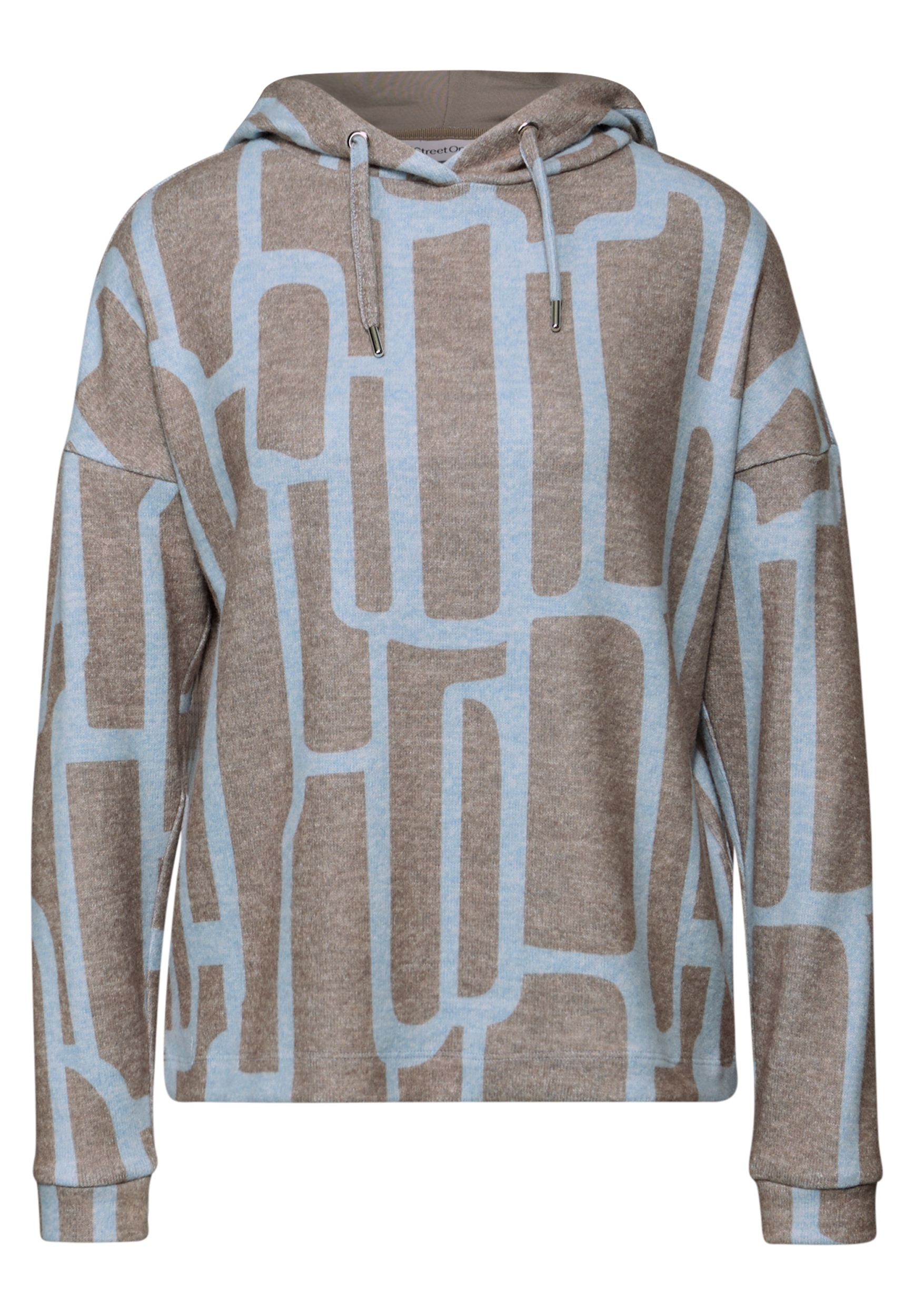 LTD QR cosy printed hoody #1