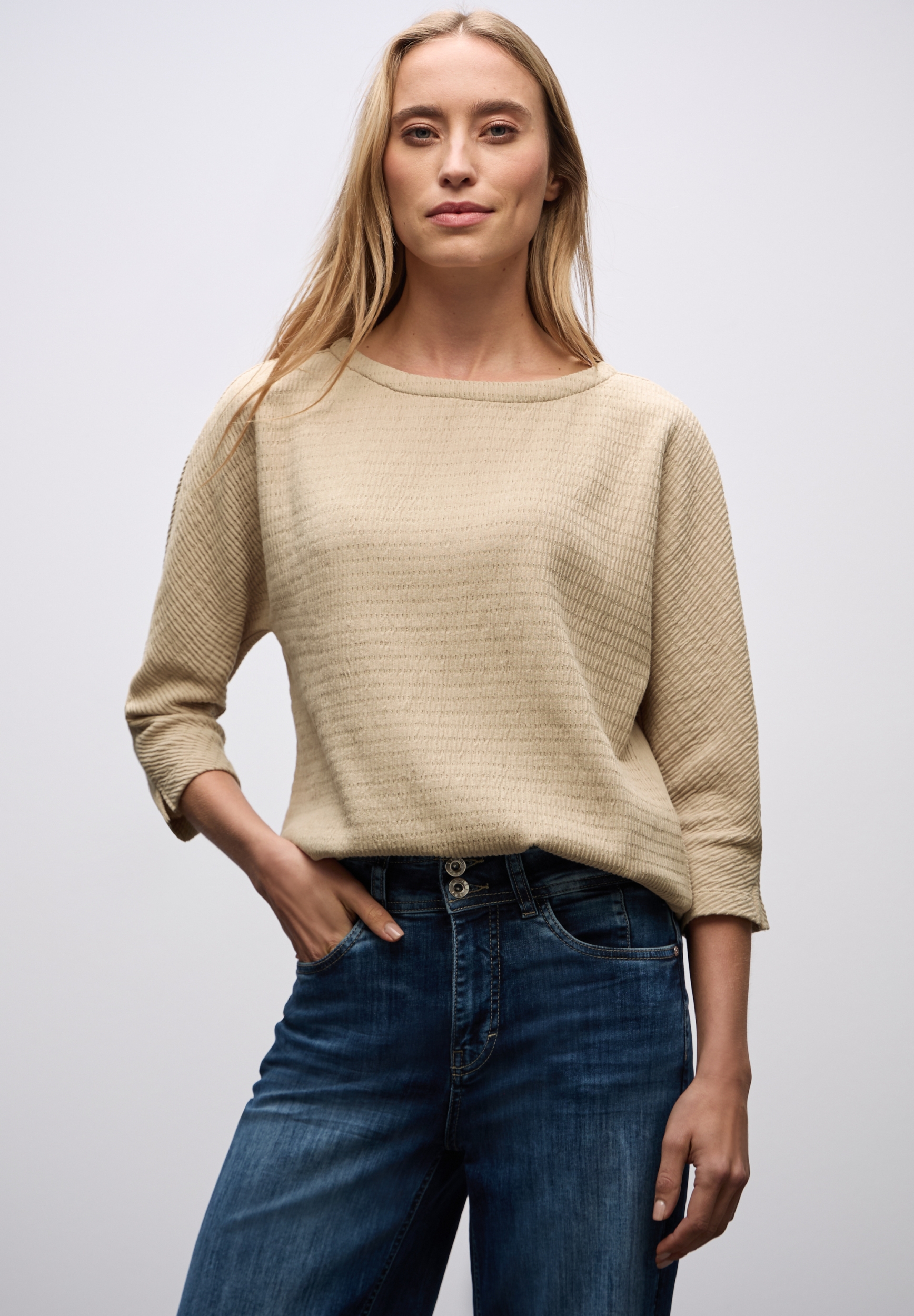 EOS_Structured shirt w. lurex #6