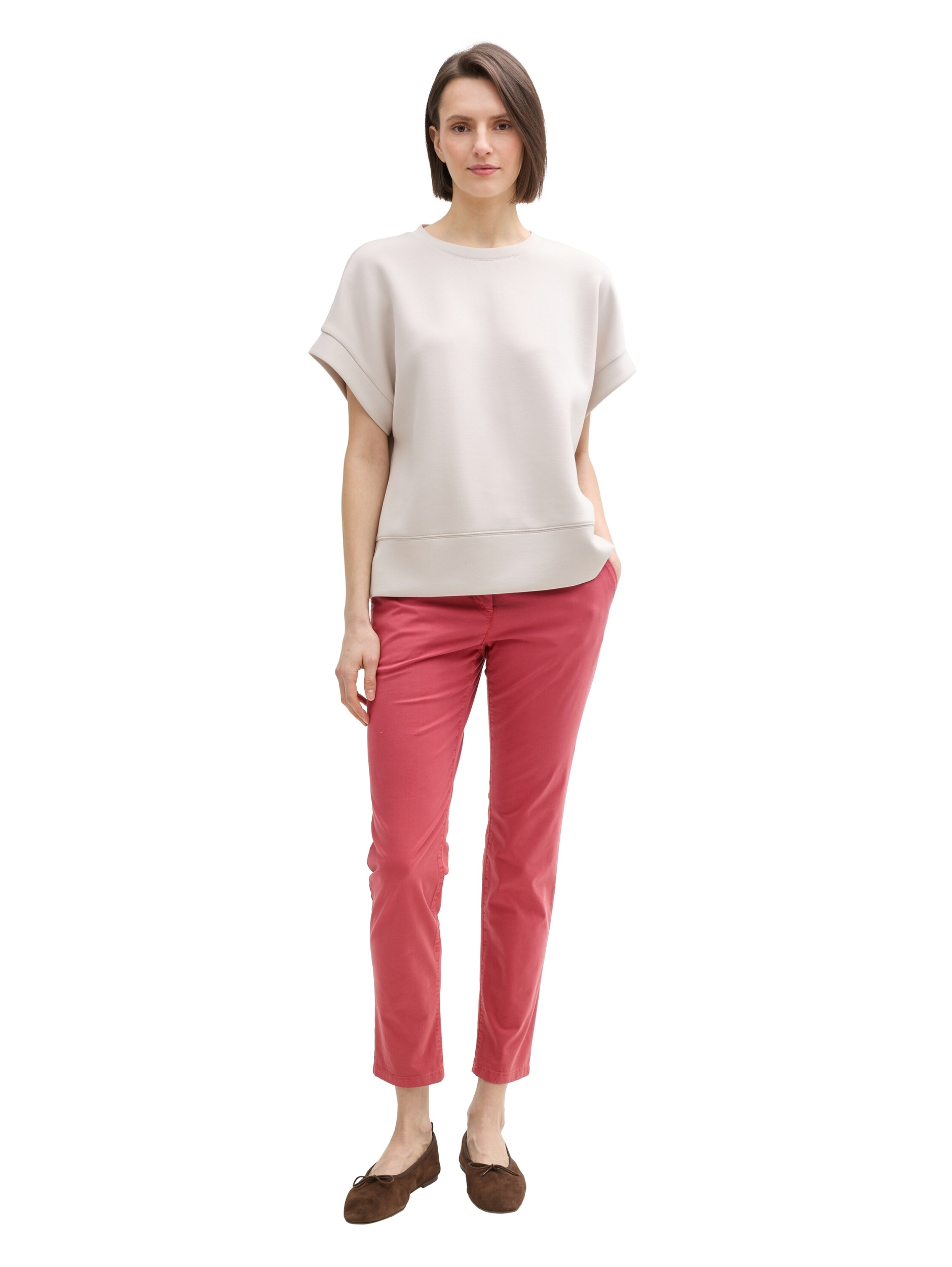Slim Chino Hose mit Gürtel #5