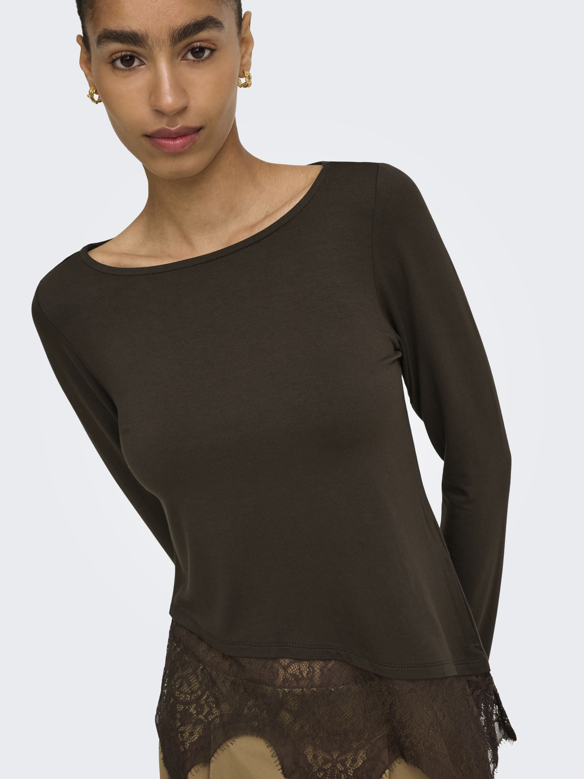 ONLLAILA LS LACE MIX TOP JRS #3