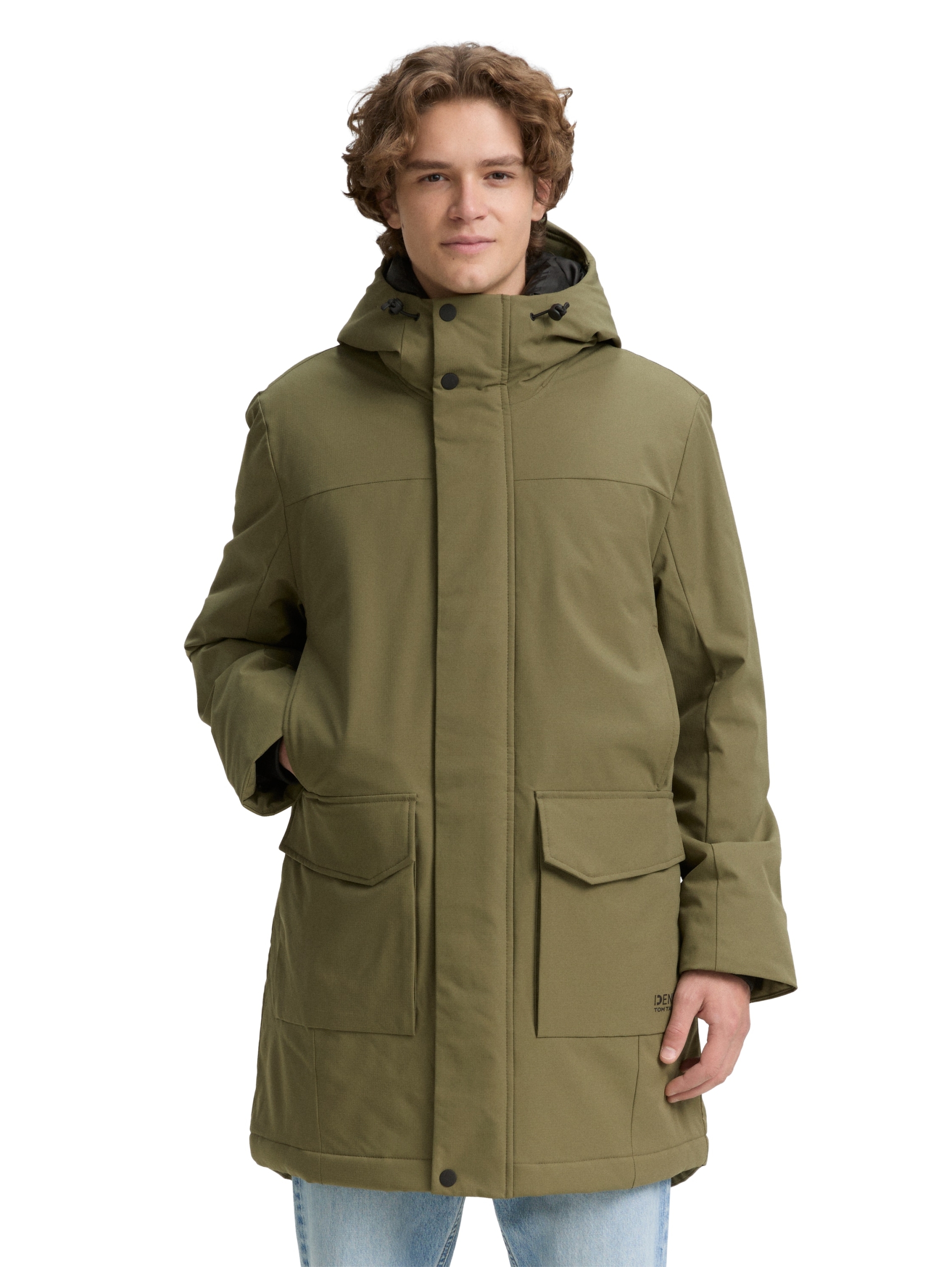 tech hooded parka #6