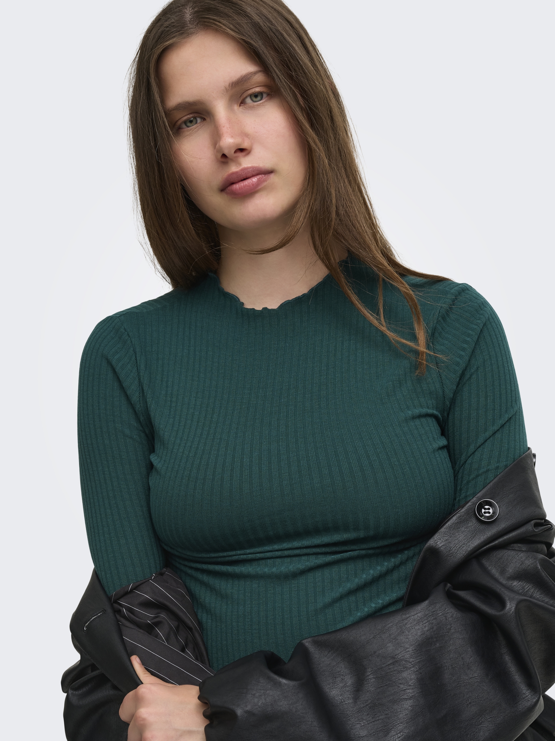 ONLEMMA L/S HIGH NECK TOP NOOS JRS #3