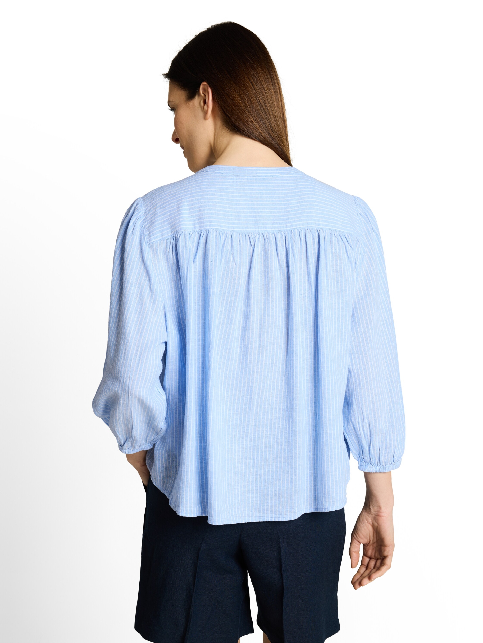blouse feminine with linen #4