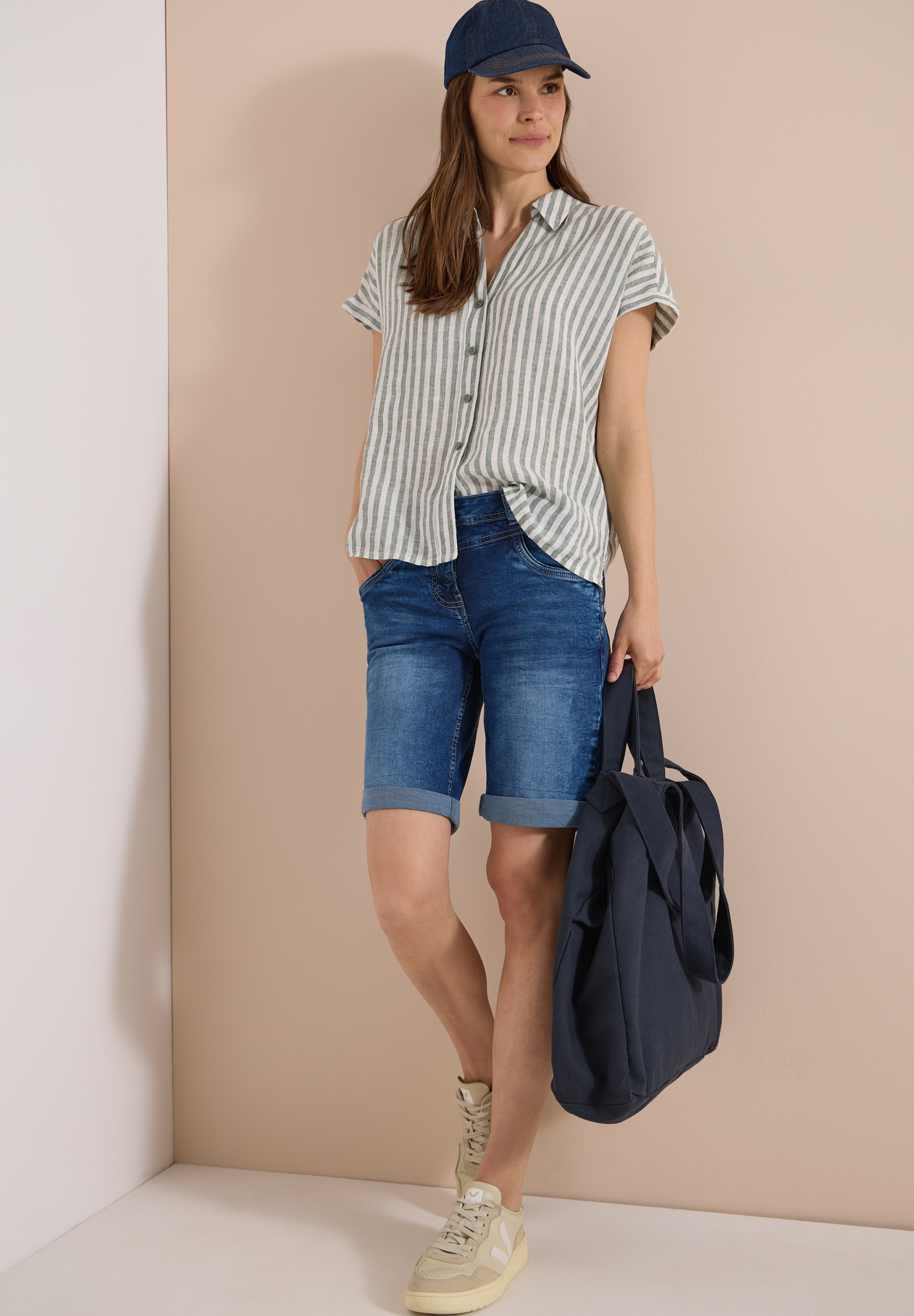 NOS Scarlett Shorts Mid Blue #5