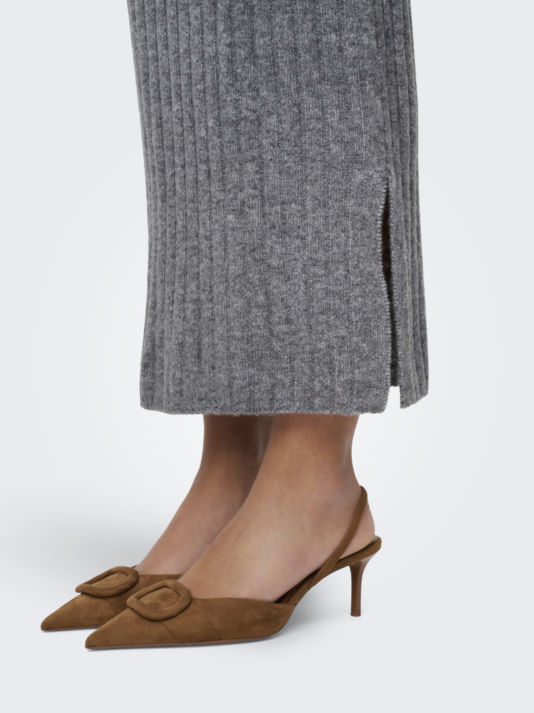 ONLJEANETT LIFE RIB LONG SKIRT CC KNT #5