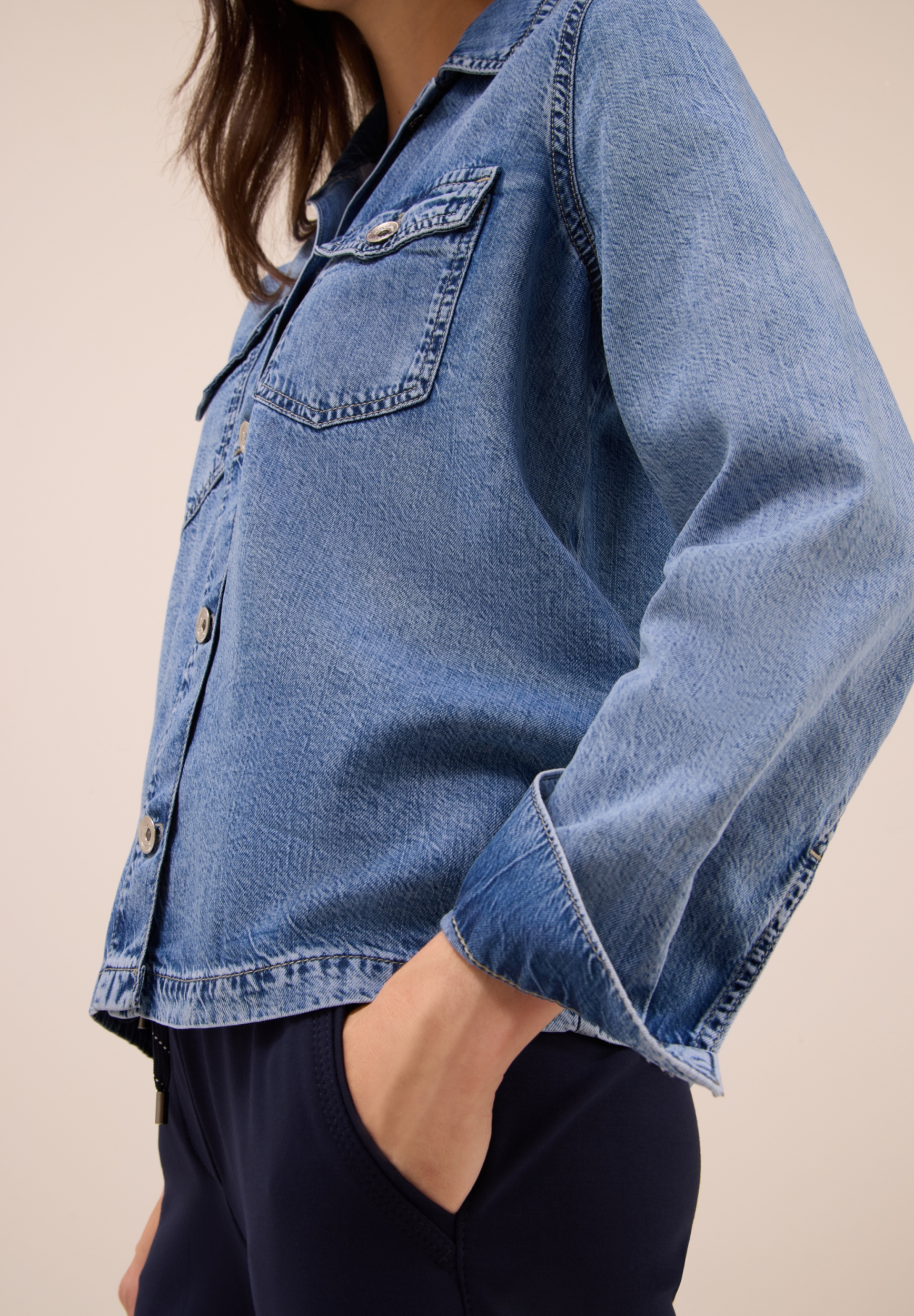 Style Denim Overshirt Authenti #6