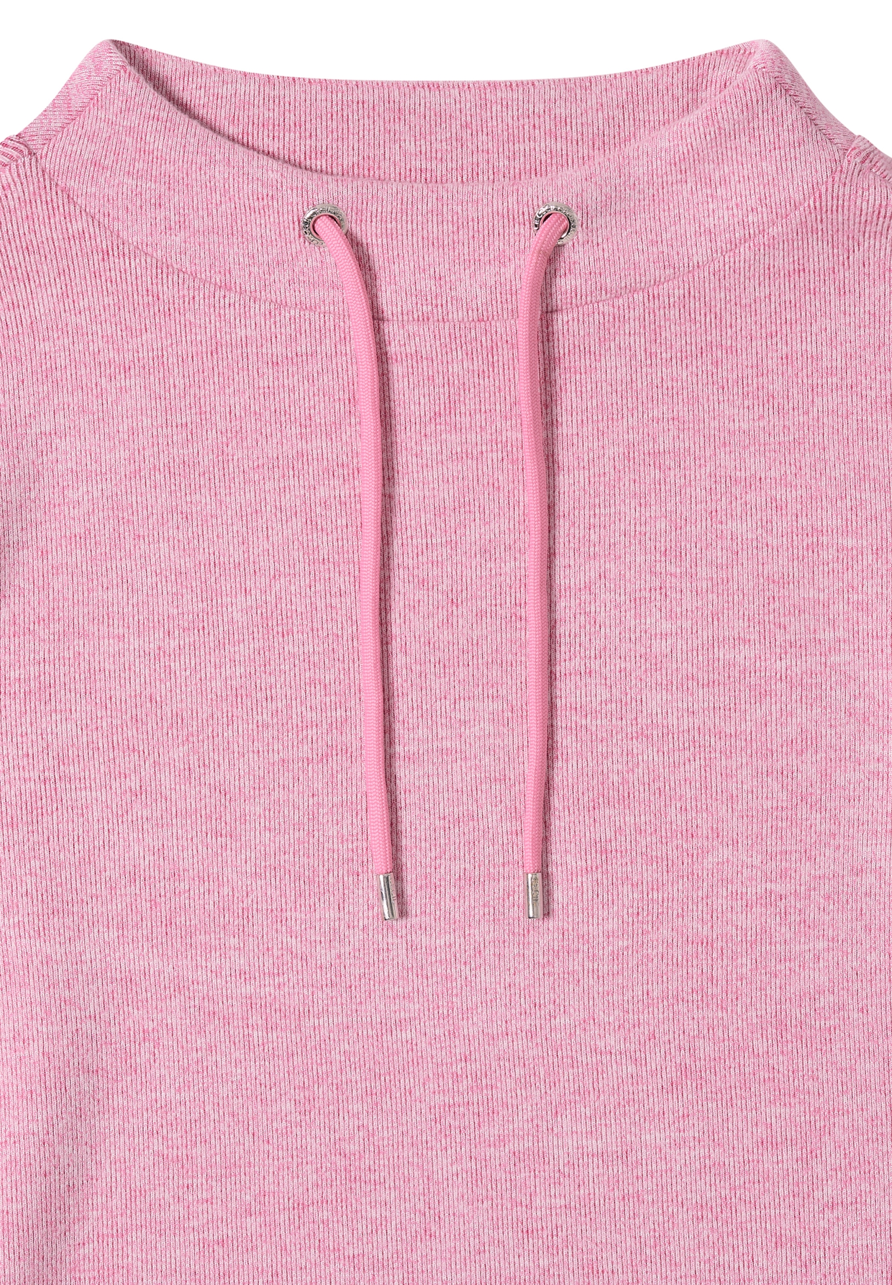 TOS Melange Rib Funnel Neck #2