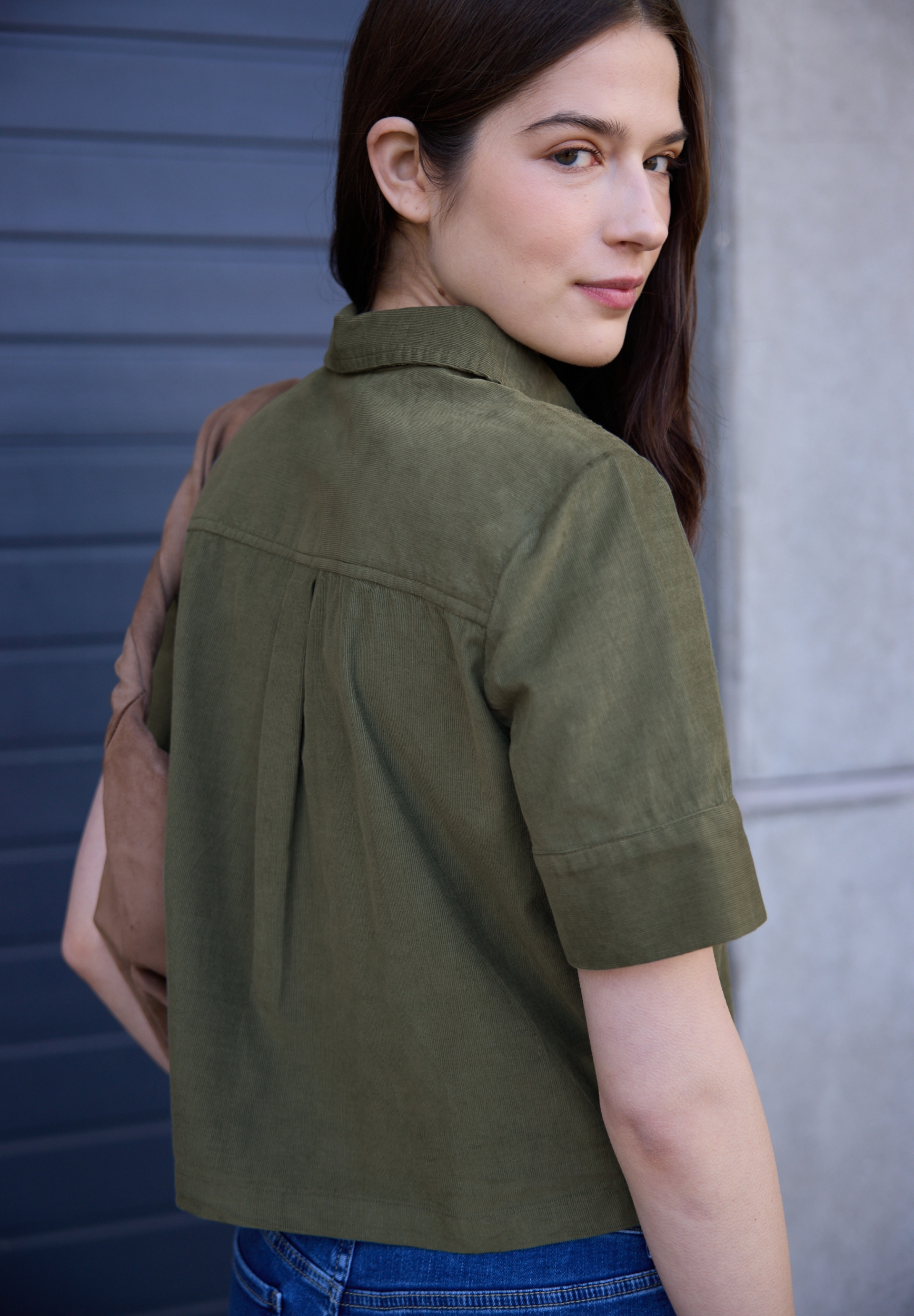 LTD QR Corduroy blouse w horn #4