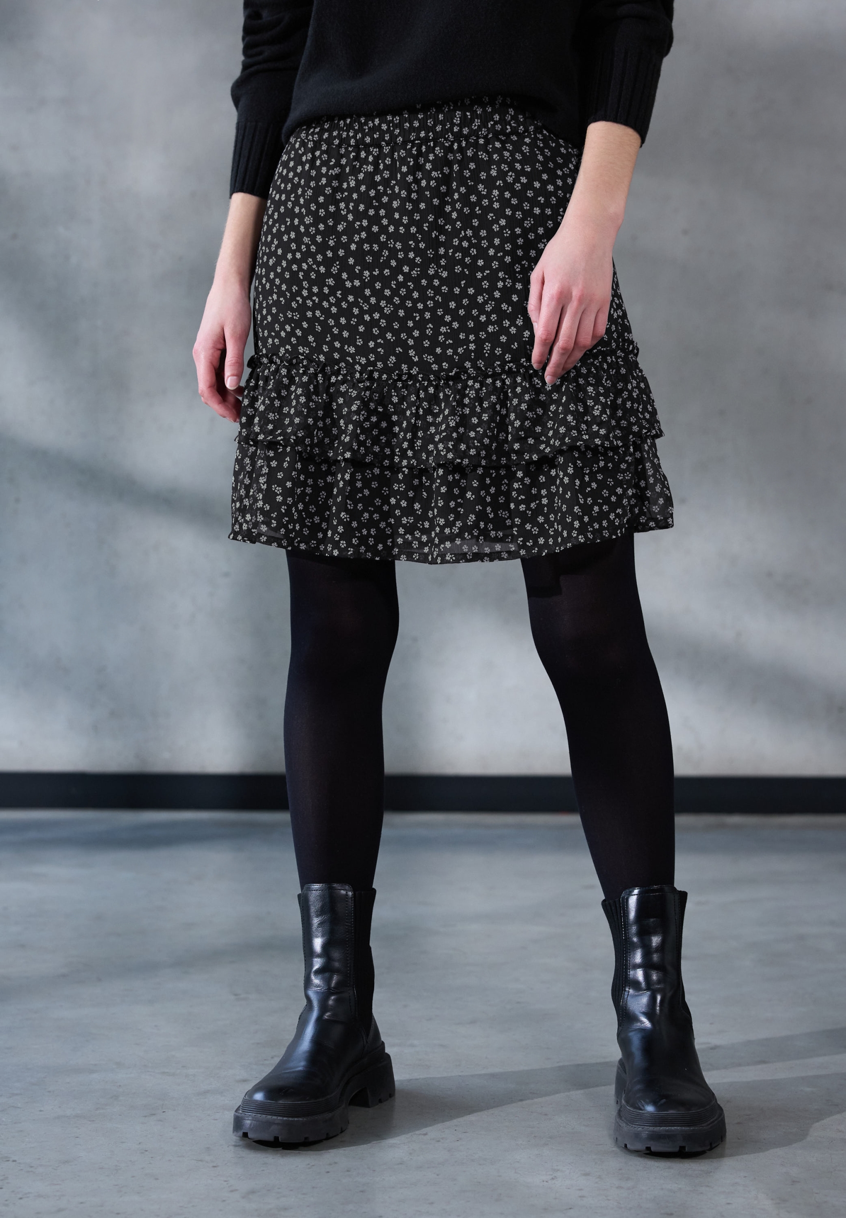 Chiffon skirt_AOP #5