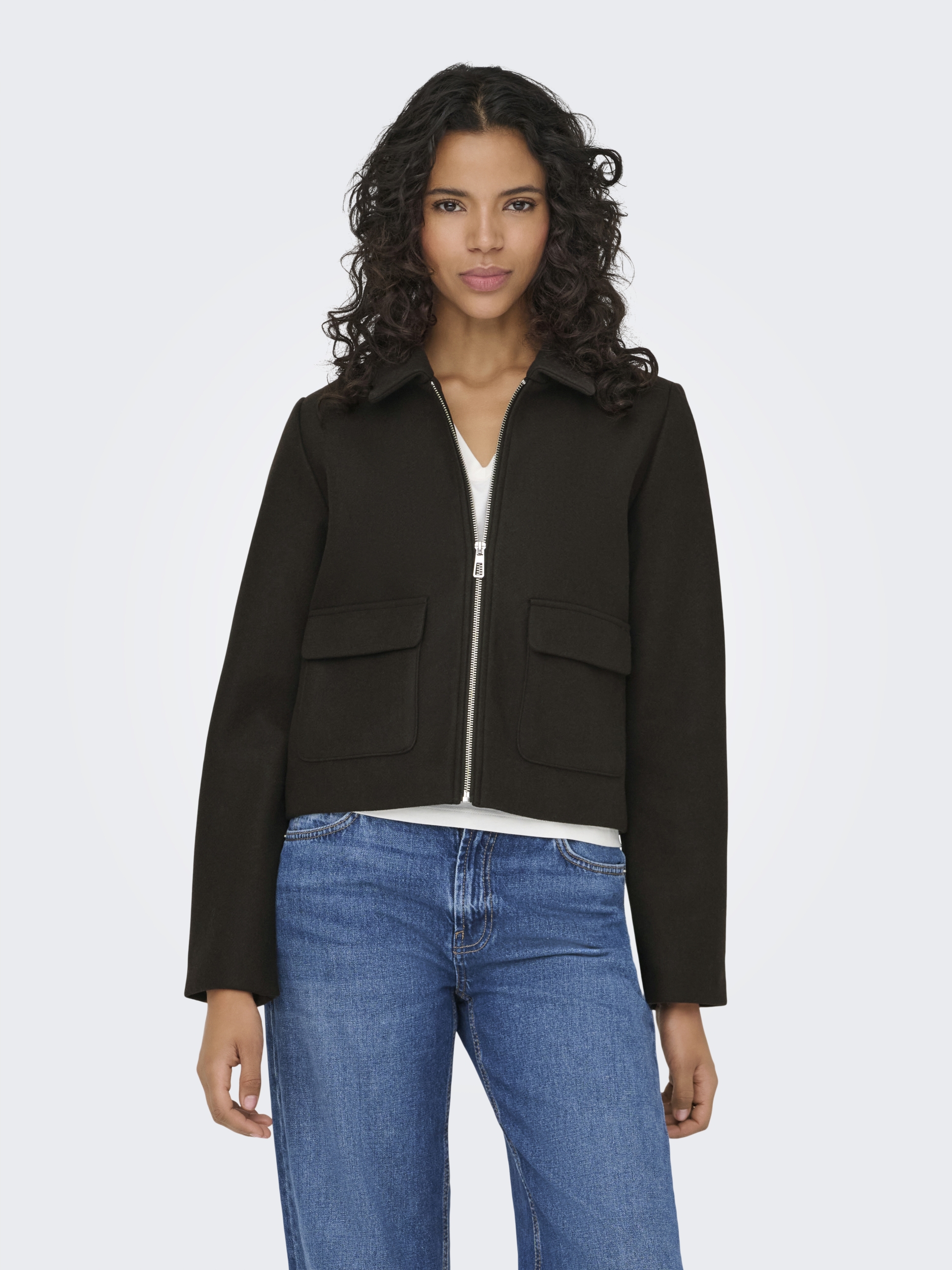 ONLVELA ZIP SHORT JACKET OTW #3