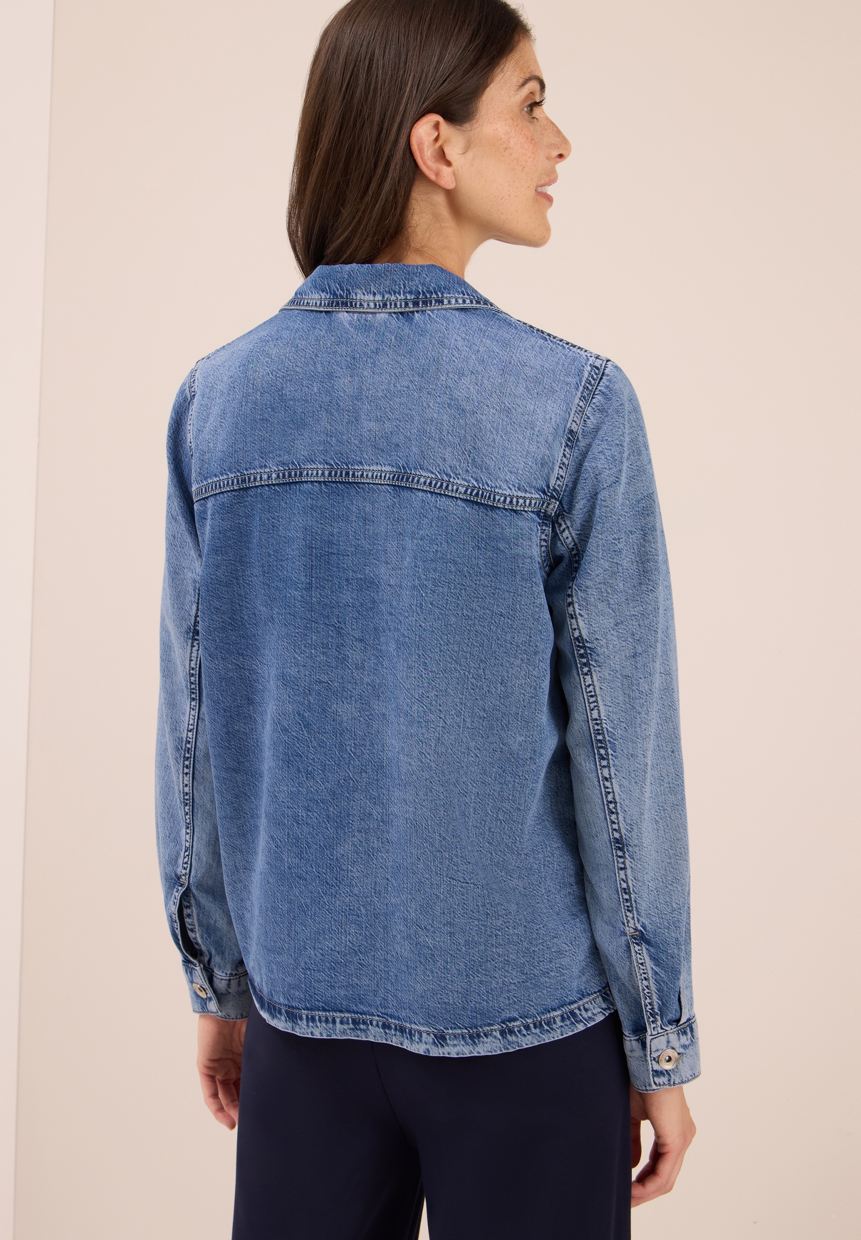 Style Denim Overshirt Authenti #4