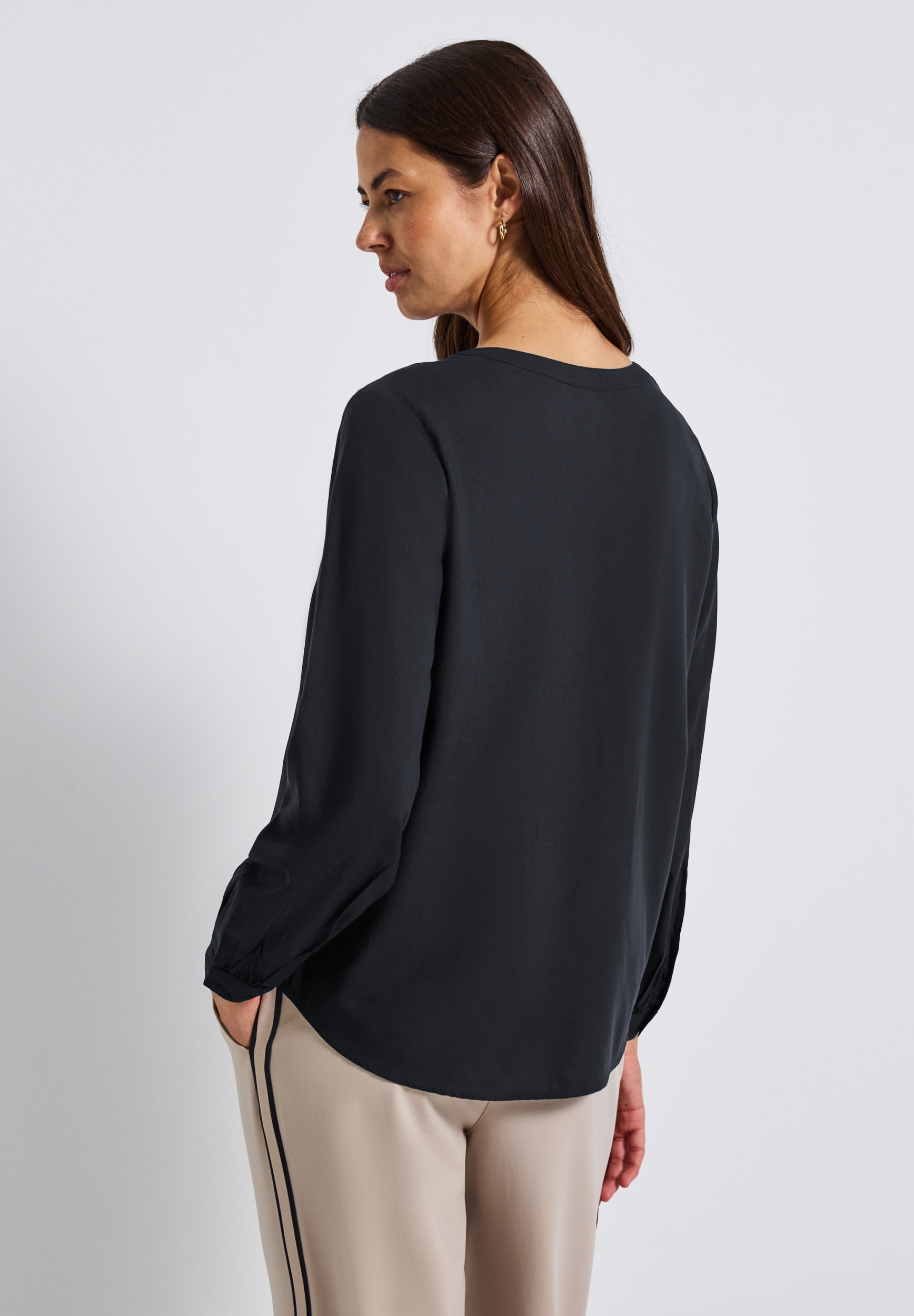 QR Splitneck tunic blouse UNI #4