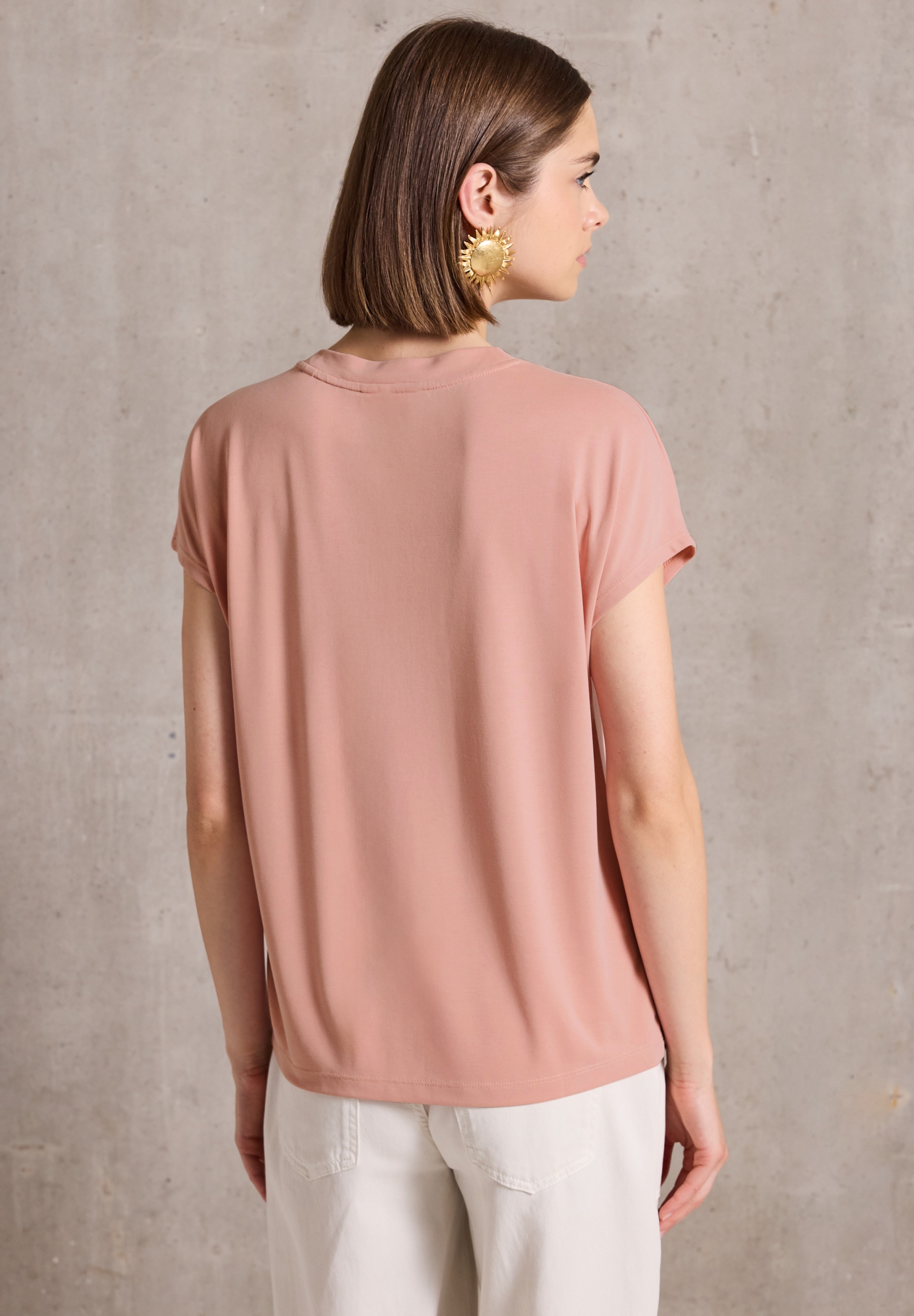 silk look basic shirt #4