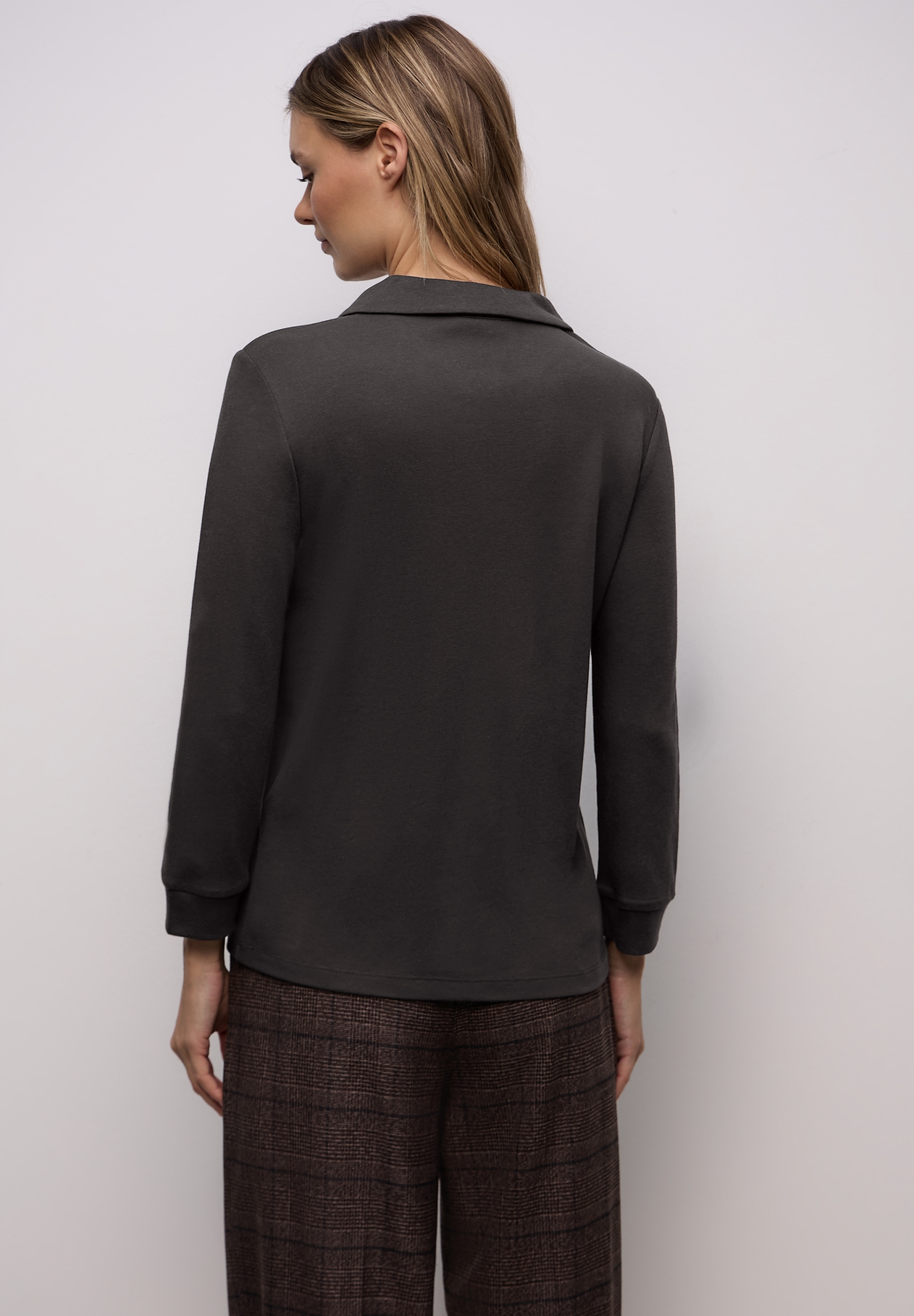 LTD QR basic polo shirt w.zipp #4