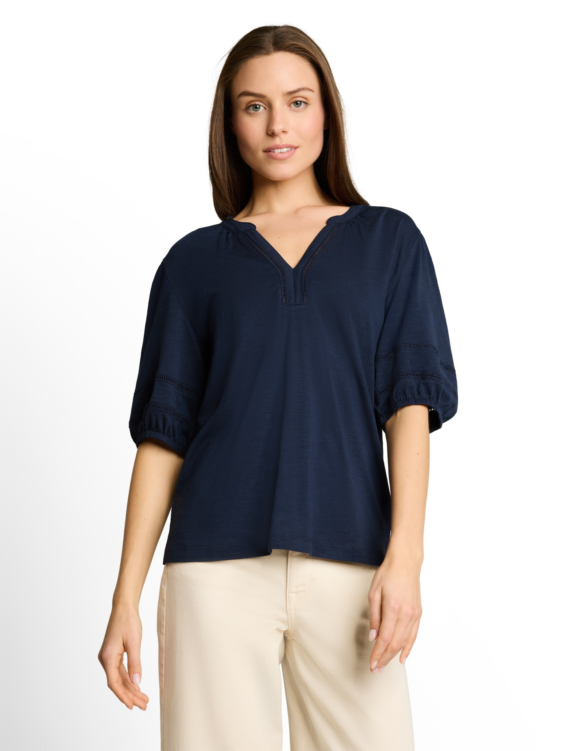 T-Shirt blouse with laces #5