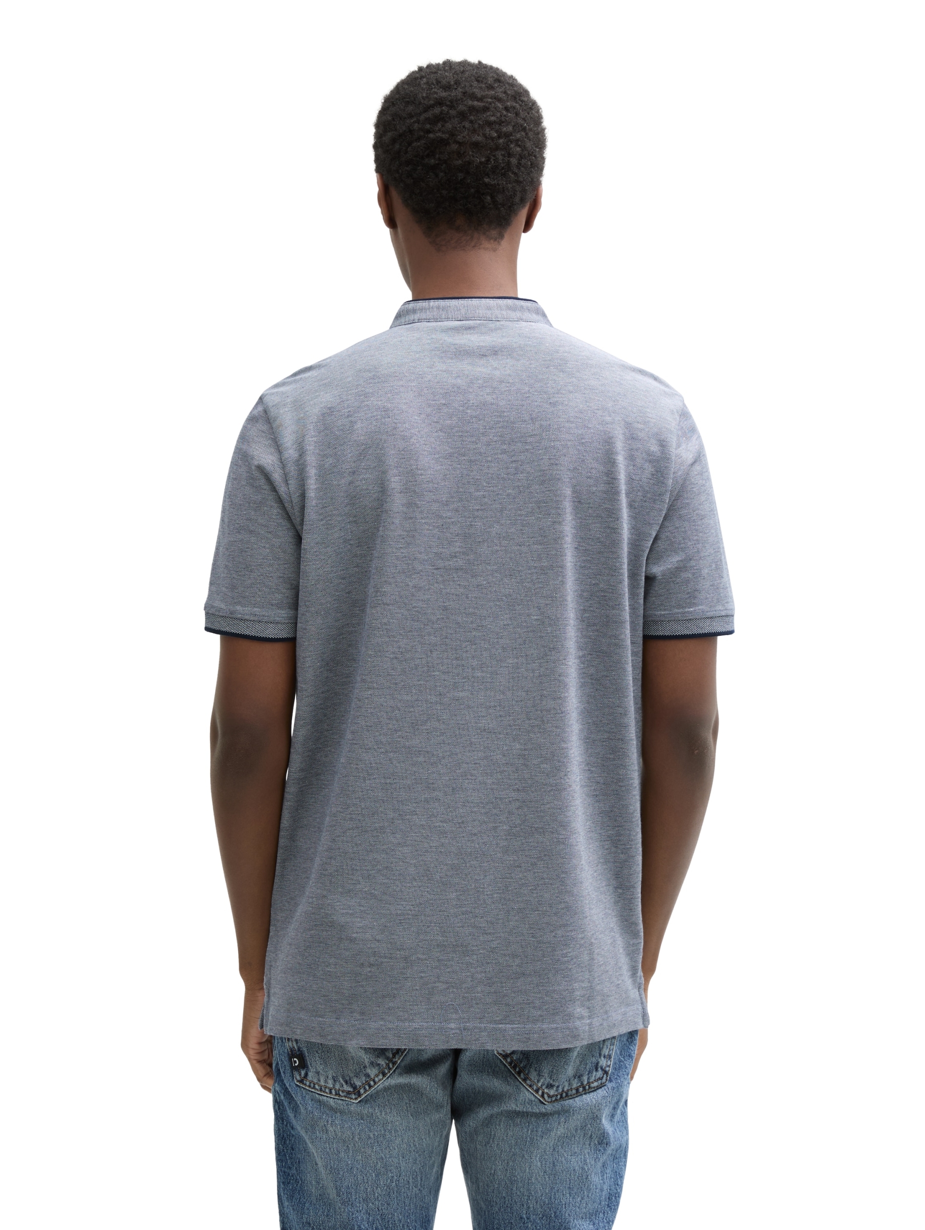 stand up collar polo #3