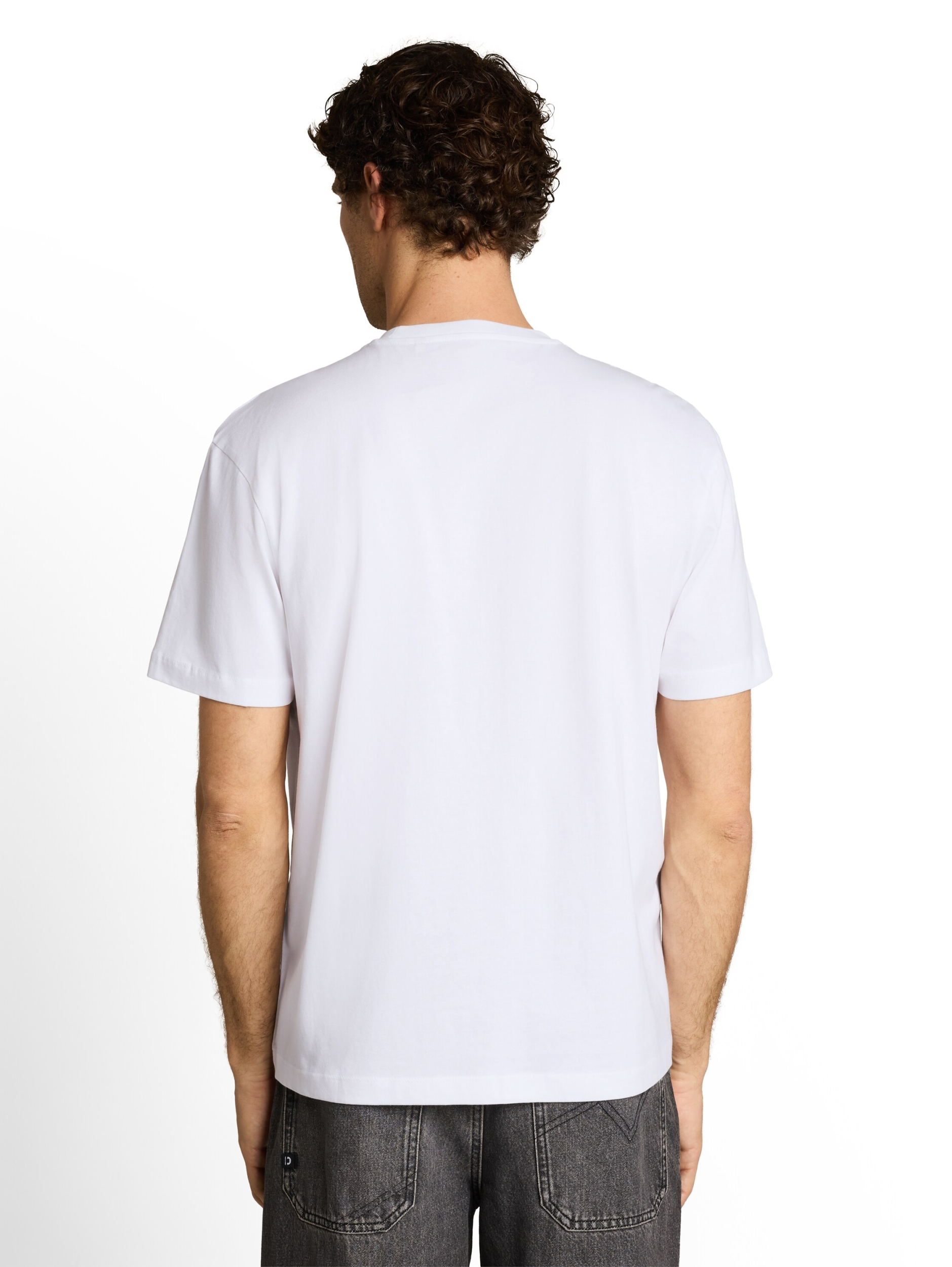 relaxed applicated print t-shi #4