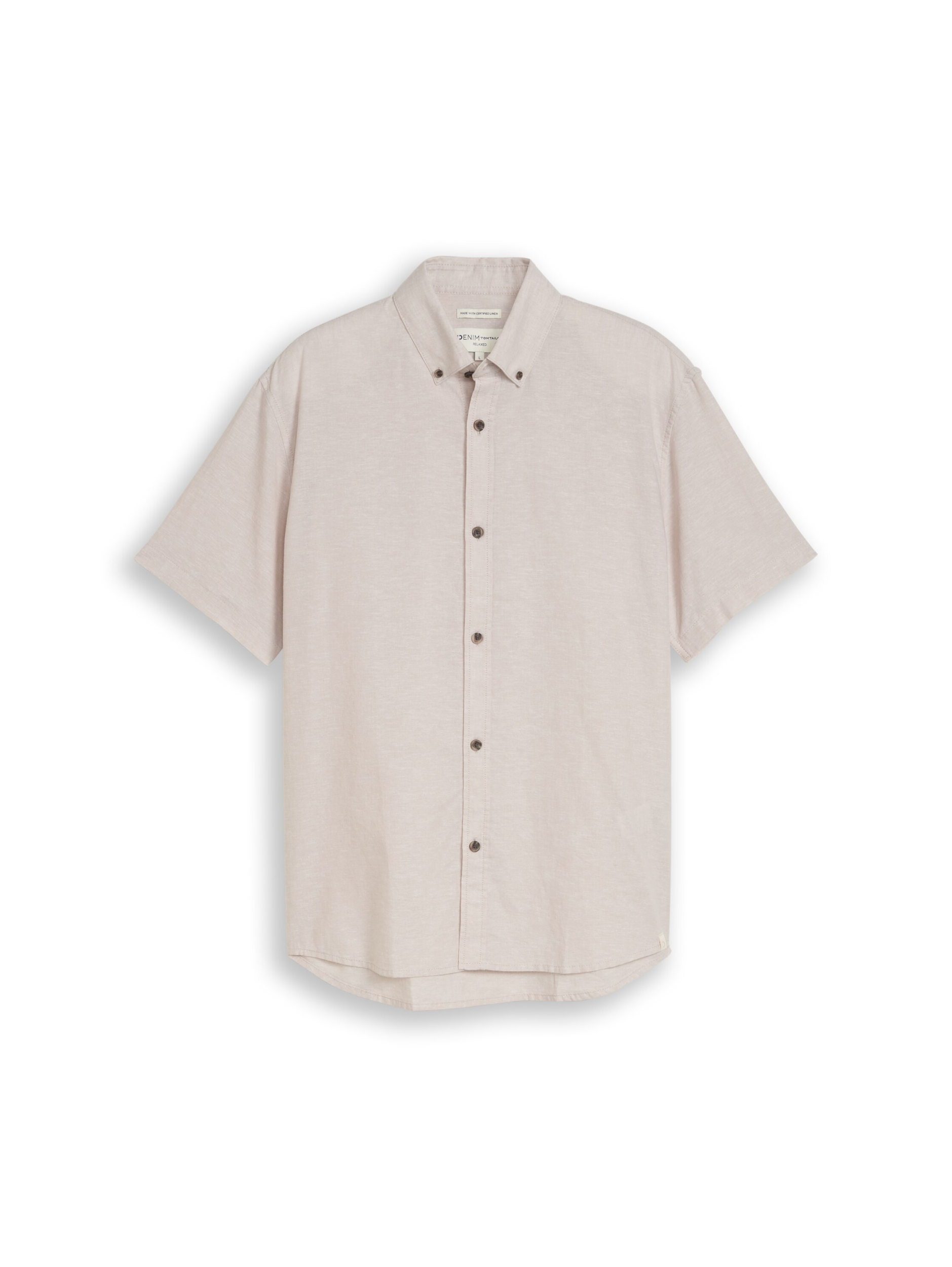 relaxed cotton linen shirt #1